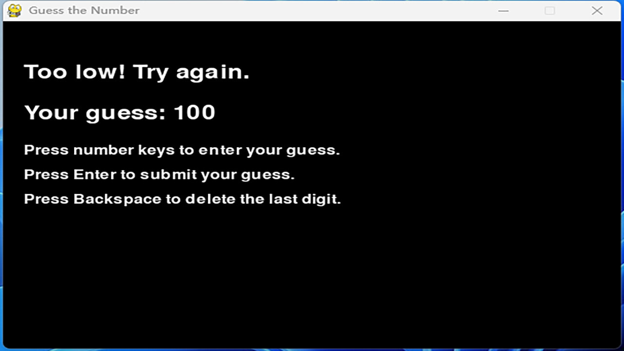 Mini Game：Guess numbers screenshot 3