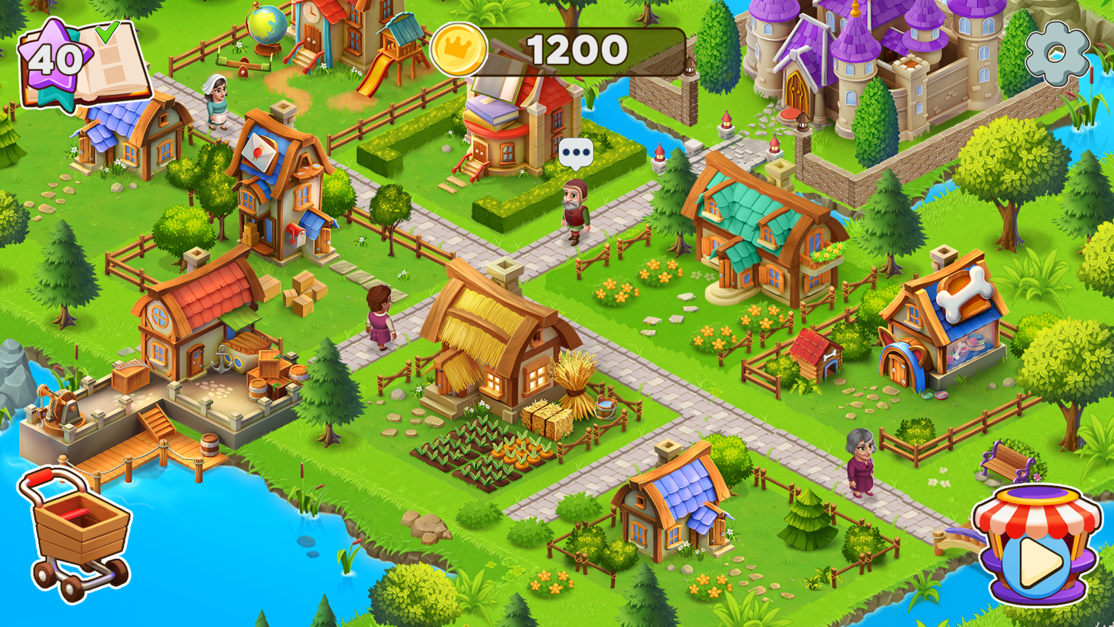 Kingdoms: Merge & Build screenshot 1