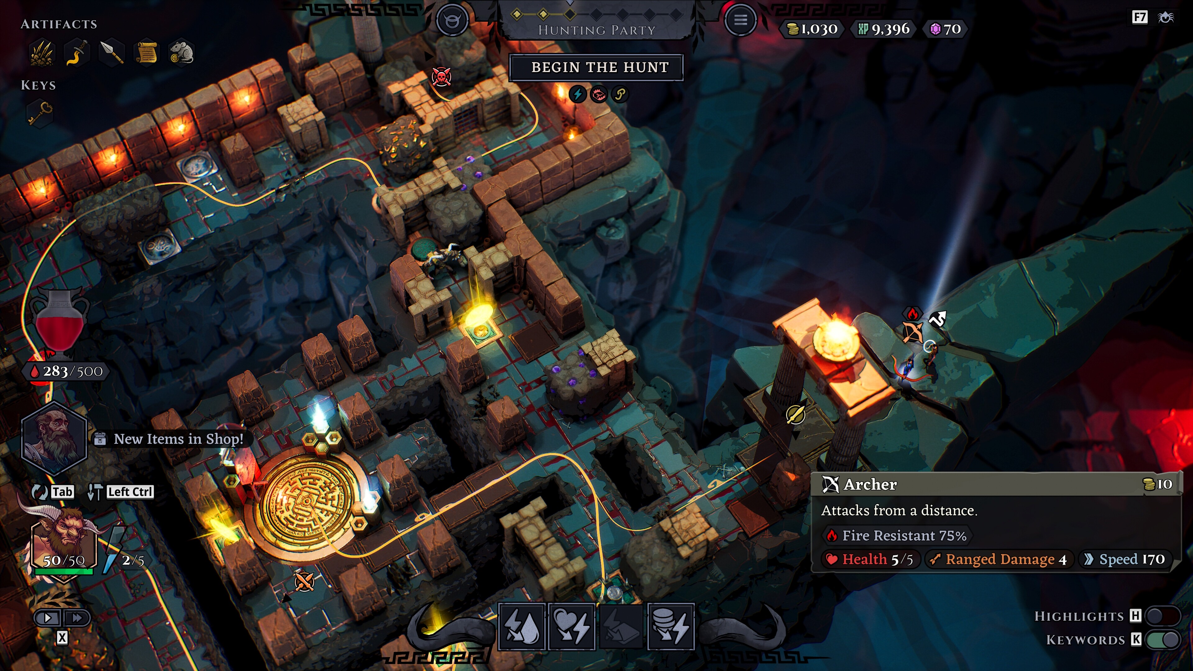 MINOS screenshot 4