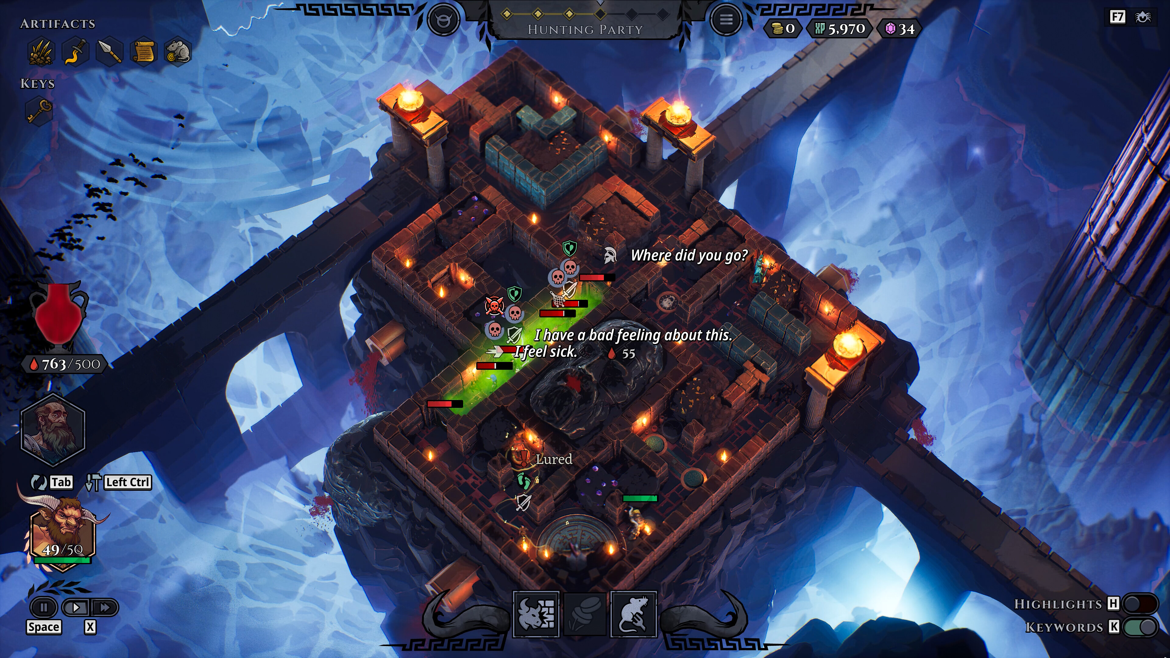 MINOS screenshot 2