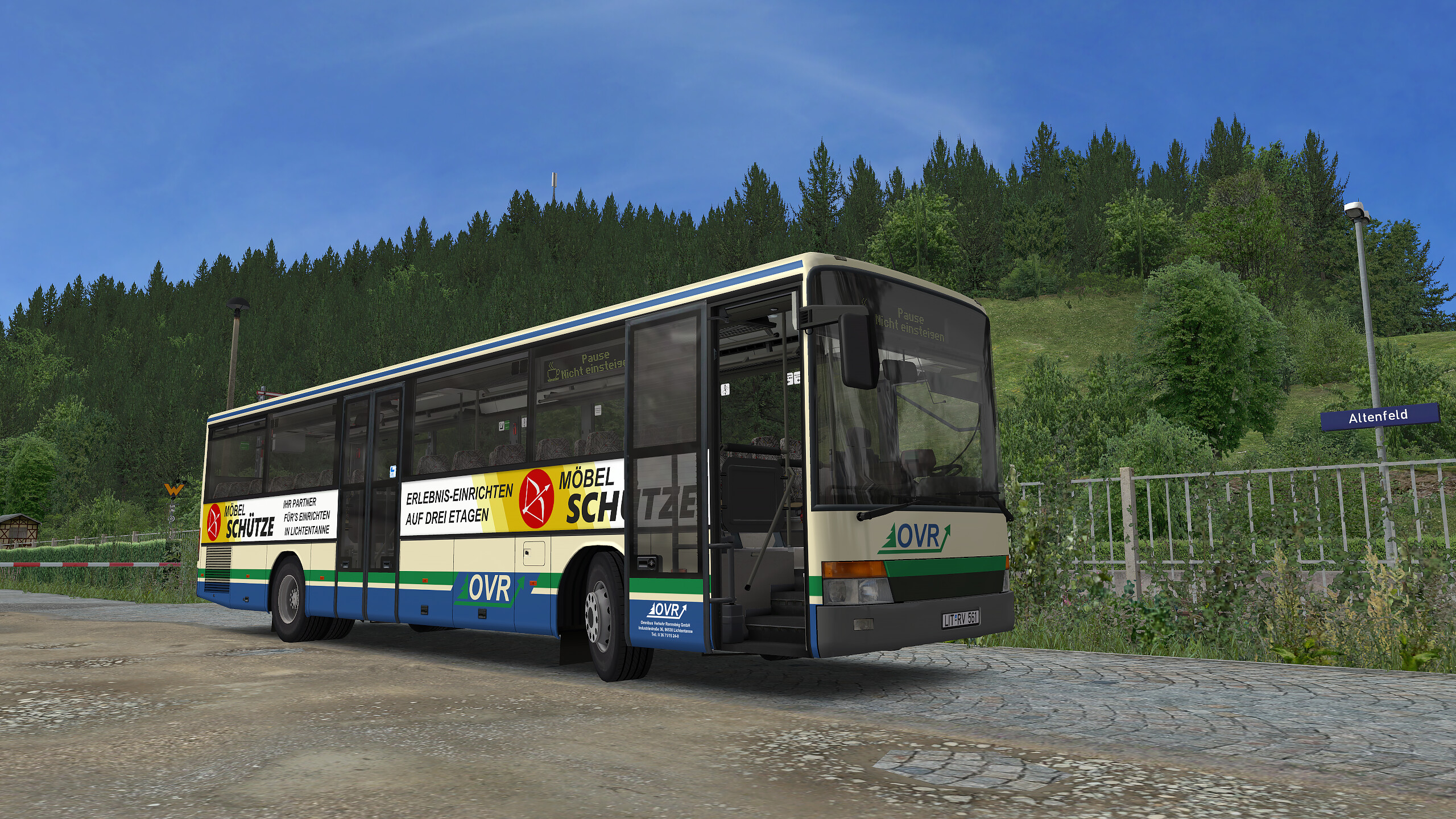 OMSI 2 Add-On Thüringer Wald screenshot 6