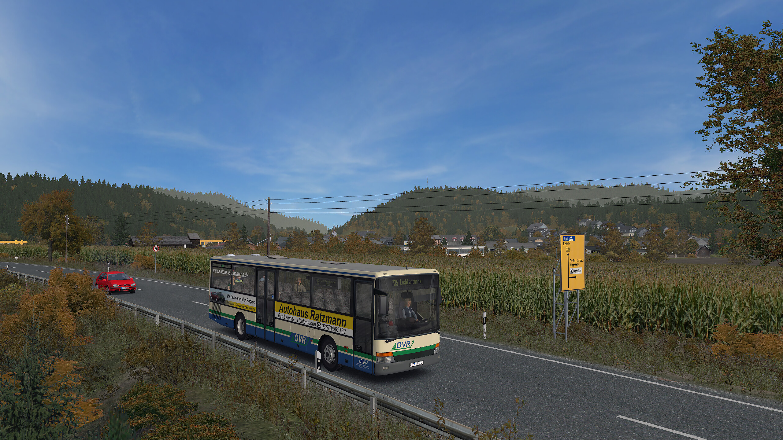OMSI 2 Add-On Thüringer Wald screenshot 3
