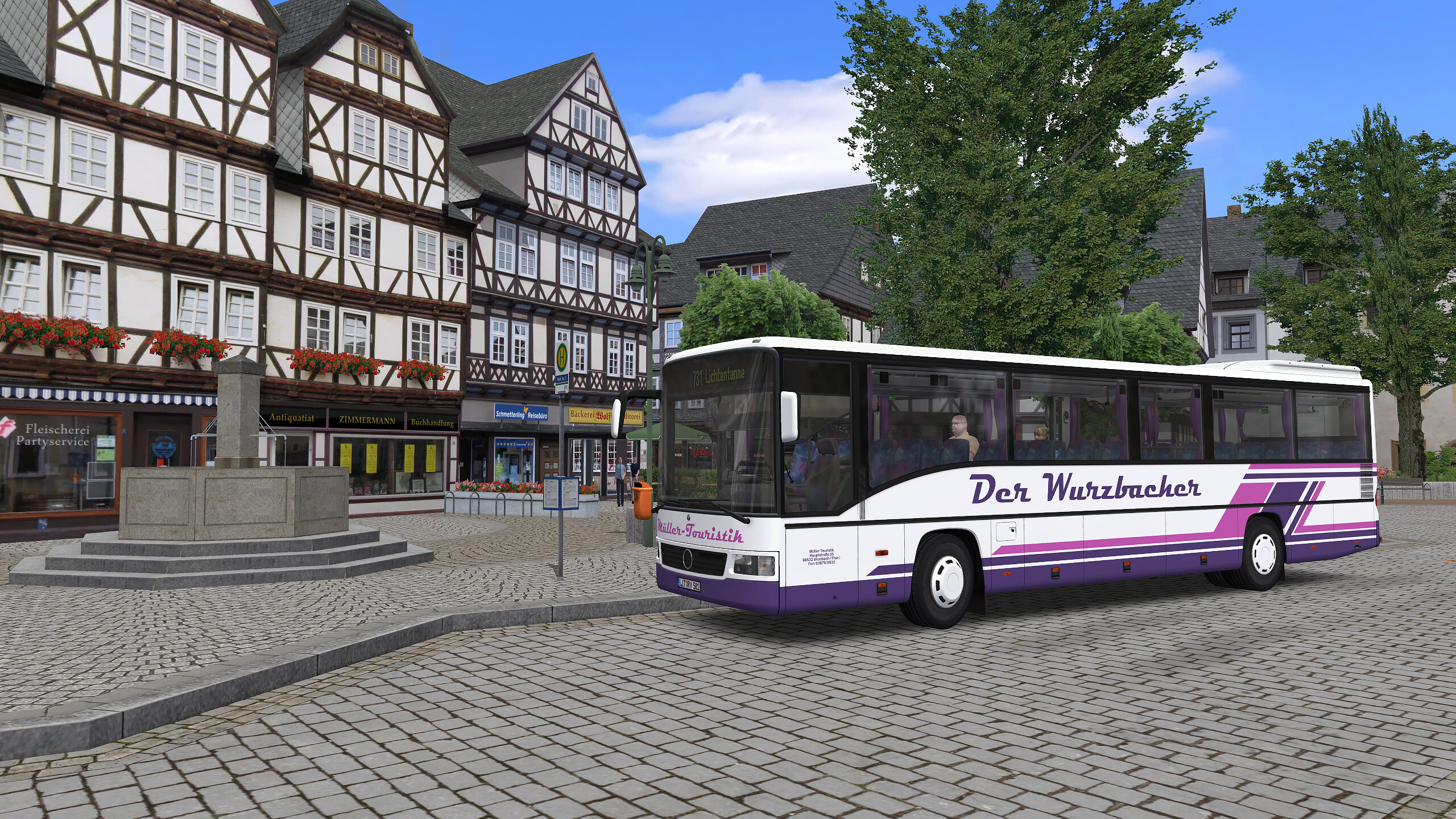 OMSI 2 Add-On Thüringer Wald screenshot 4