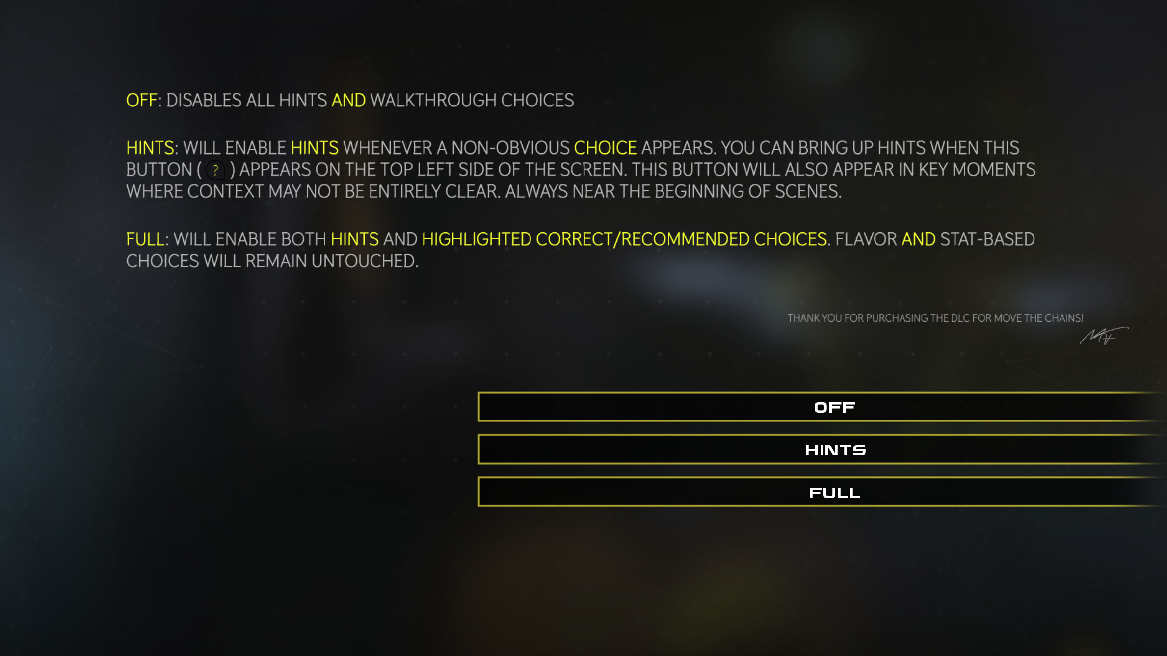 Move the Chains - Walkthrough screenshot 1
