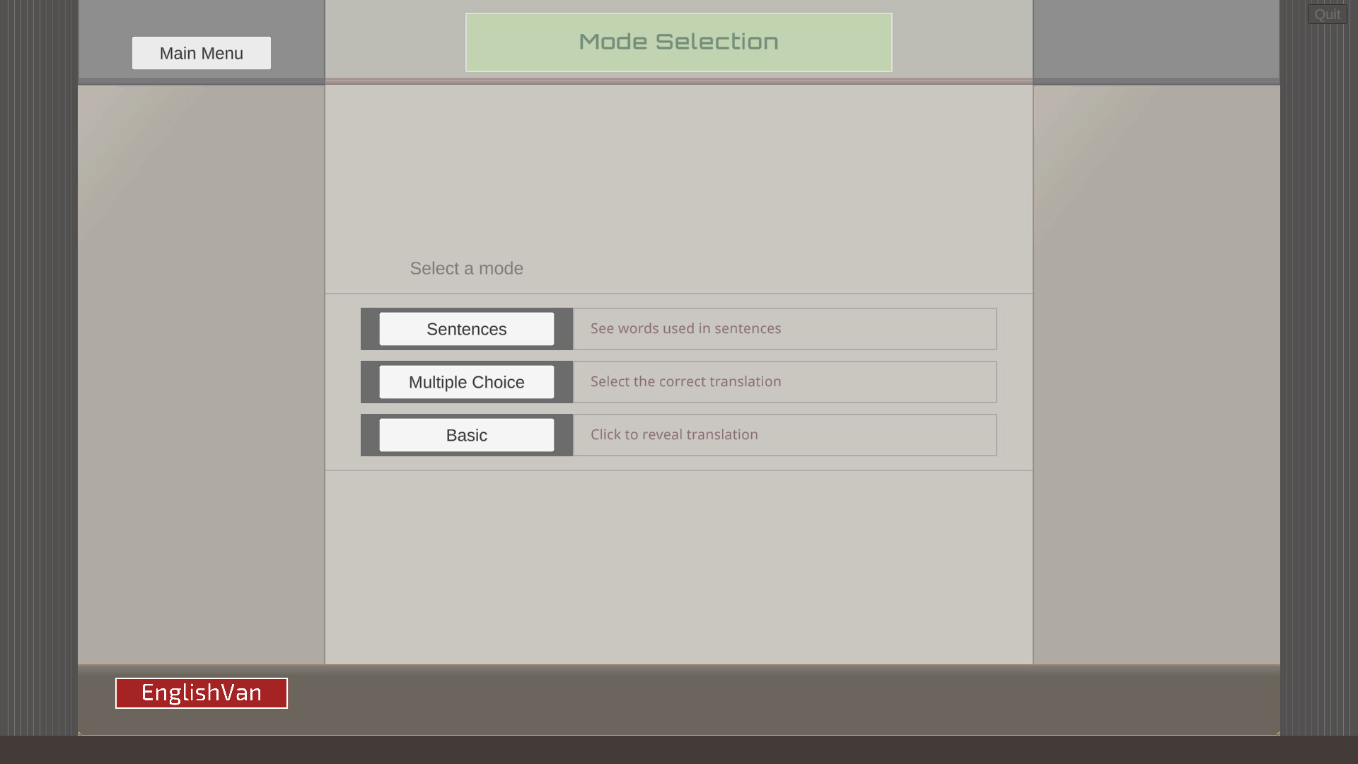 EnglishVan screenshot 1