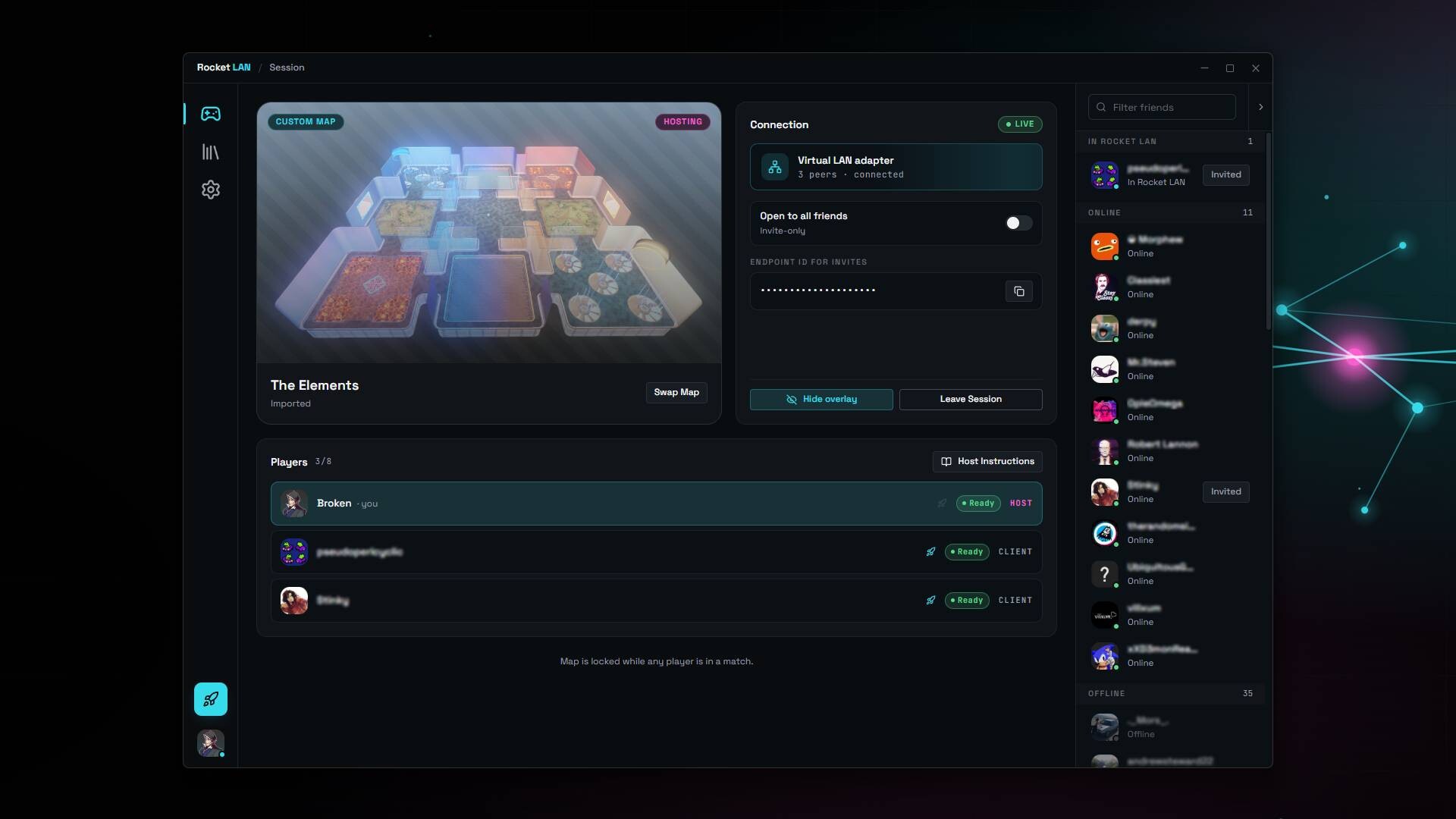 Rocket LAN screenshot 1