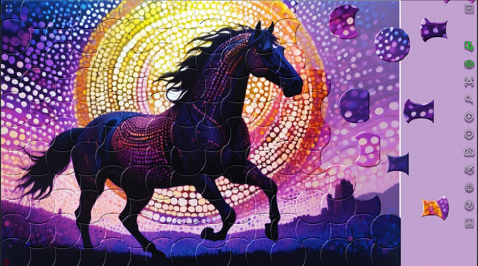 Master of Pieces © Jigsaw Puzzle DLC - Dot Painting screenshot 10