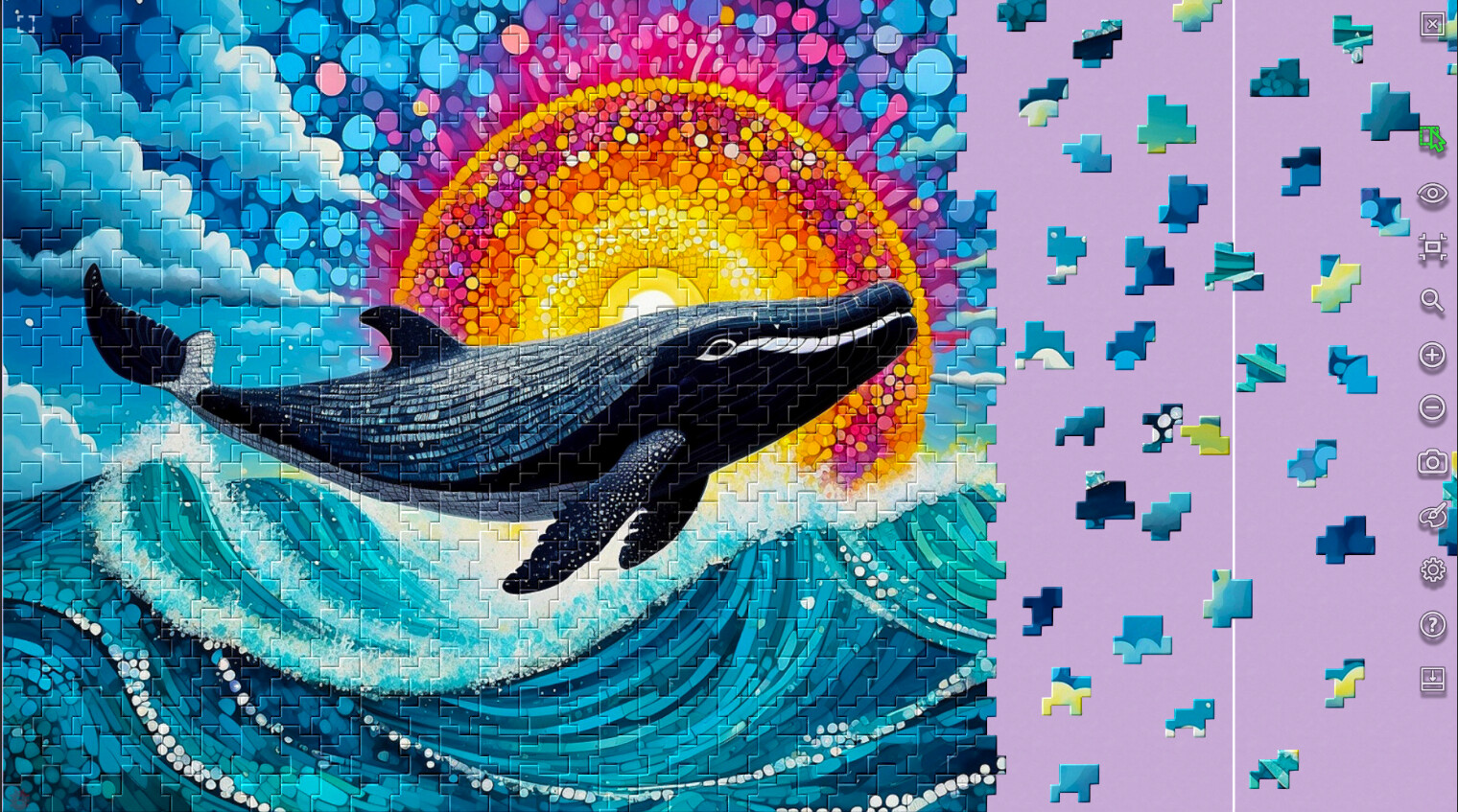Master of Pieces © Jigsaw Puzzle DLC - Dot Painting screenshot 2