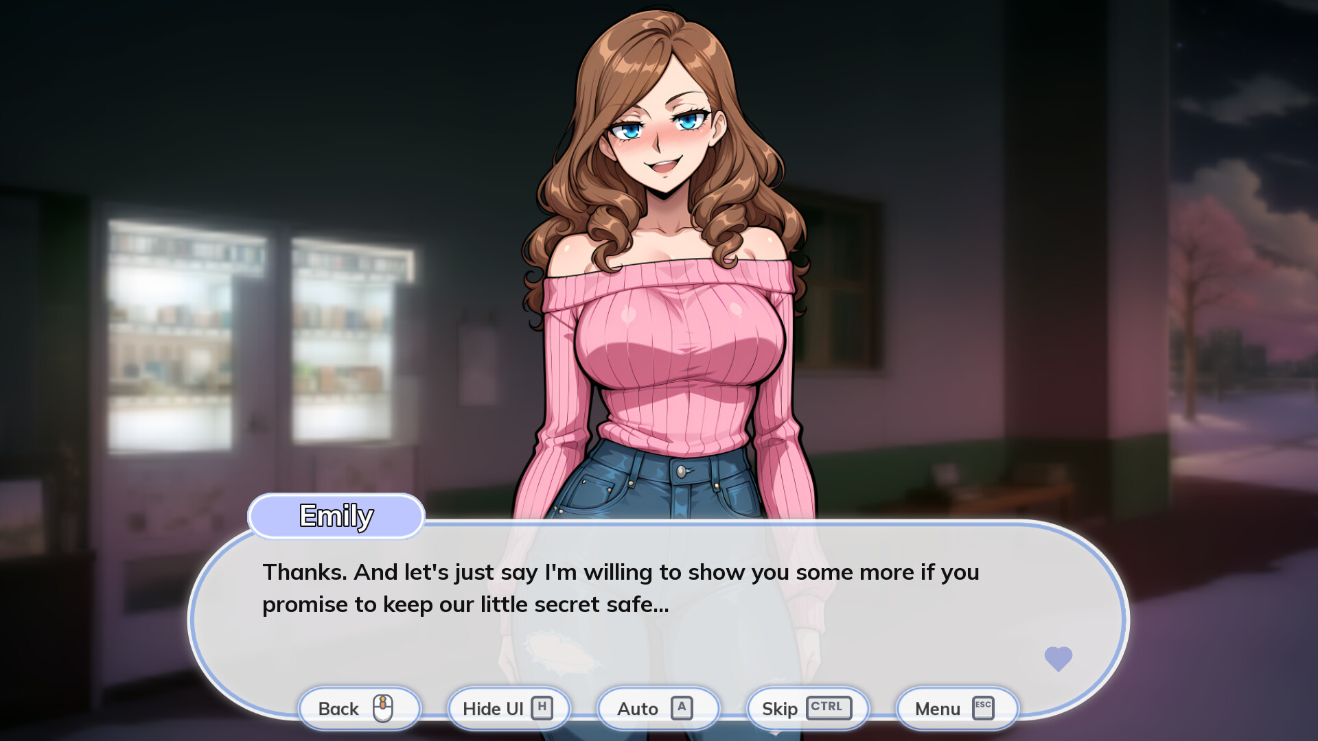 A Night With: Emily screenshot 2