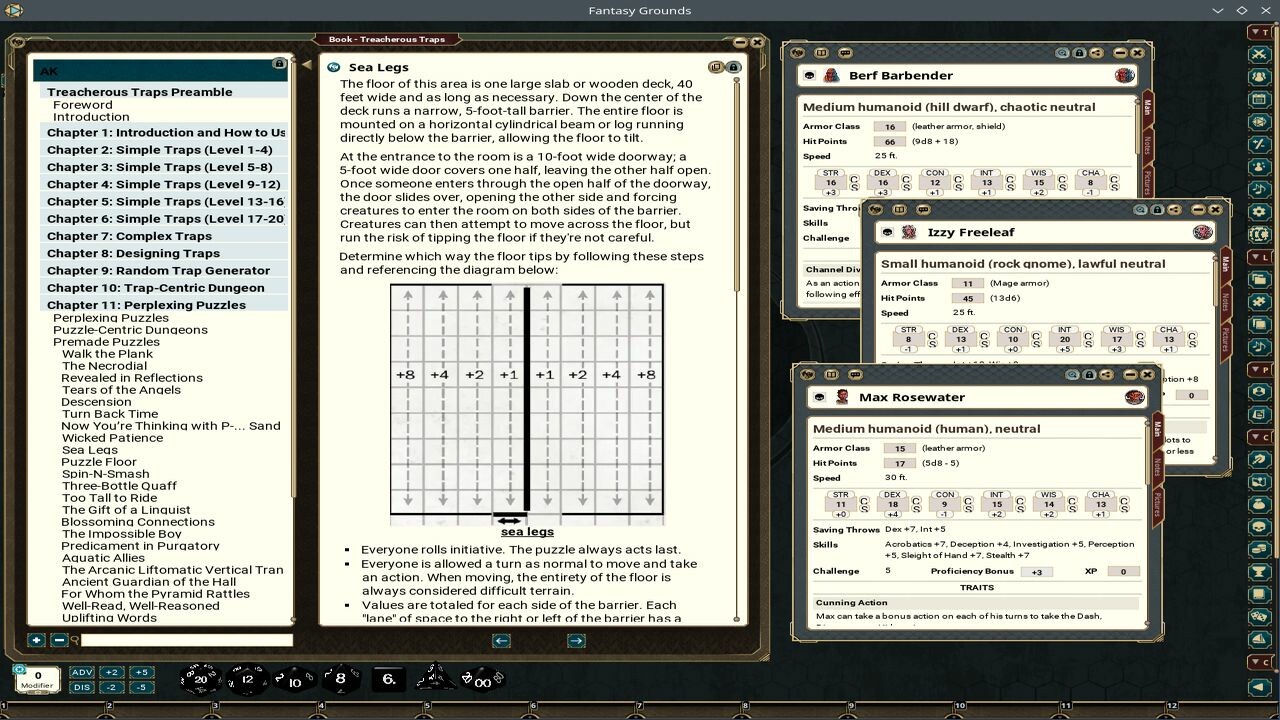 Fantasy Grounds - Treacherous Traps screenshot 3