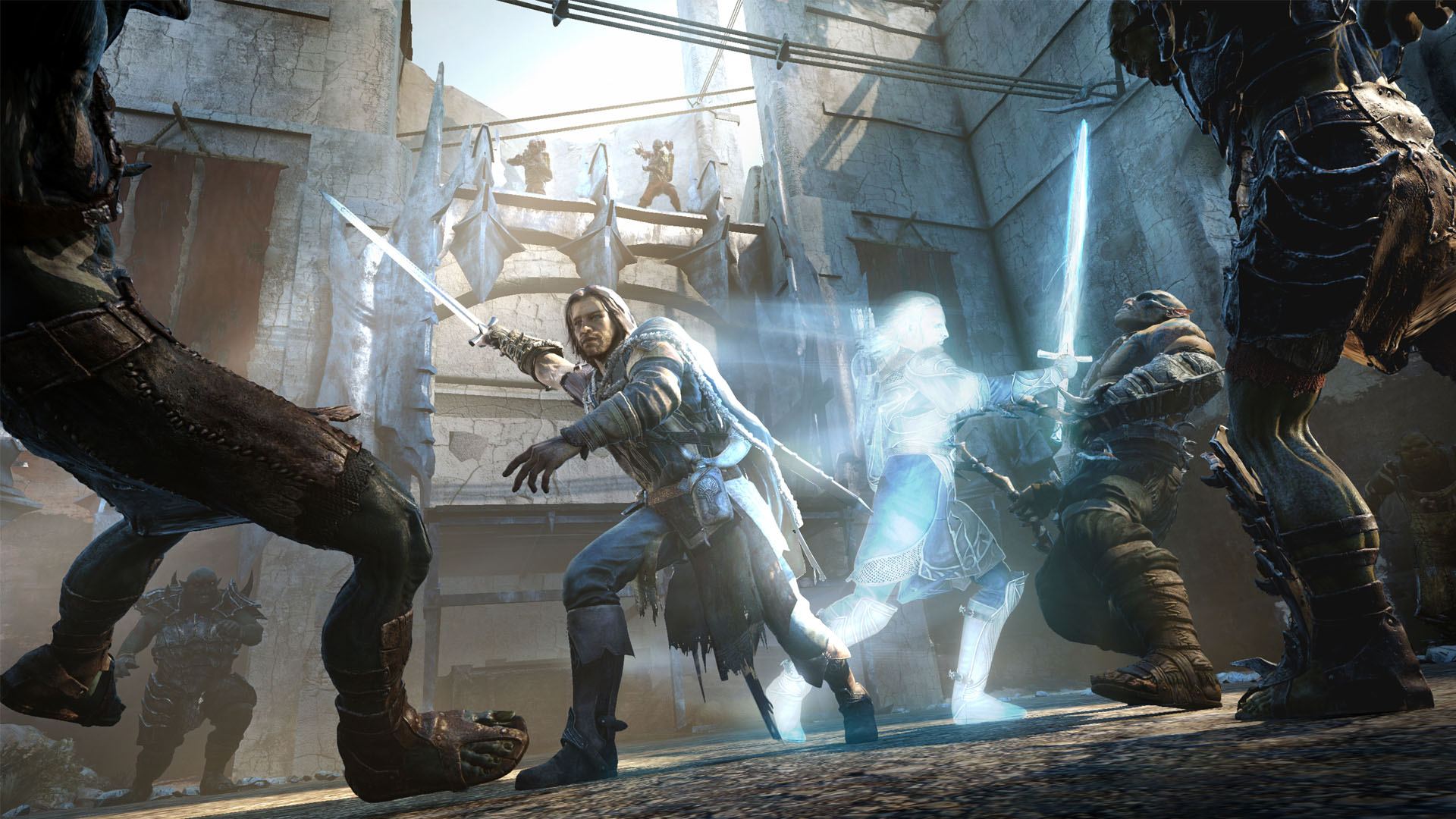 Middle-earth: Shadow of Mordor - Flesh Burners Warband screenshot 7