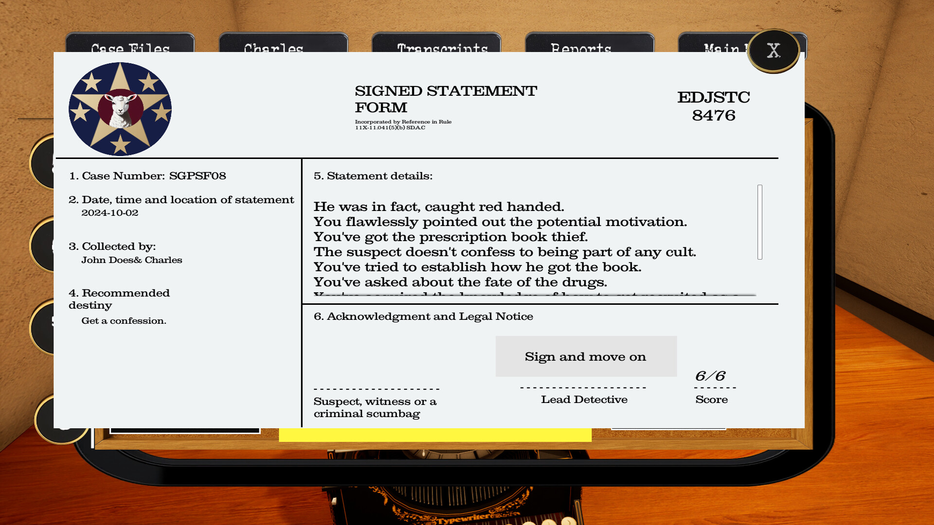 Interrogator 2 screenshot 2