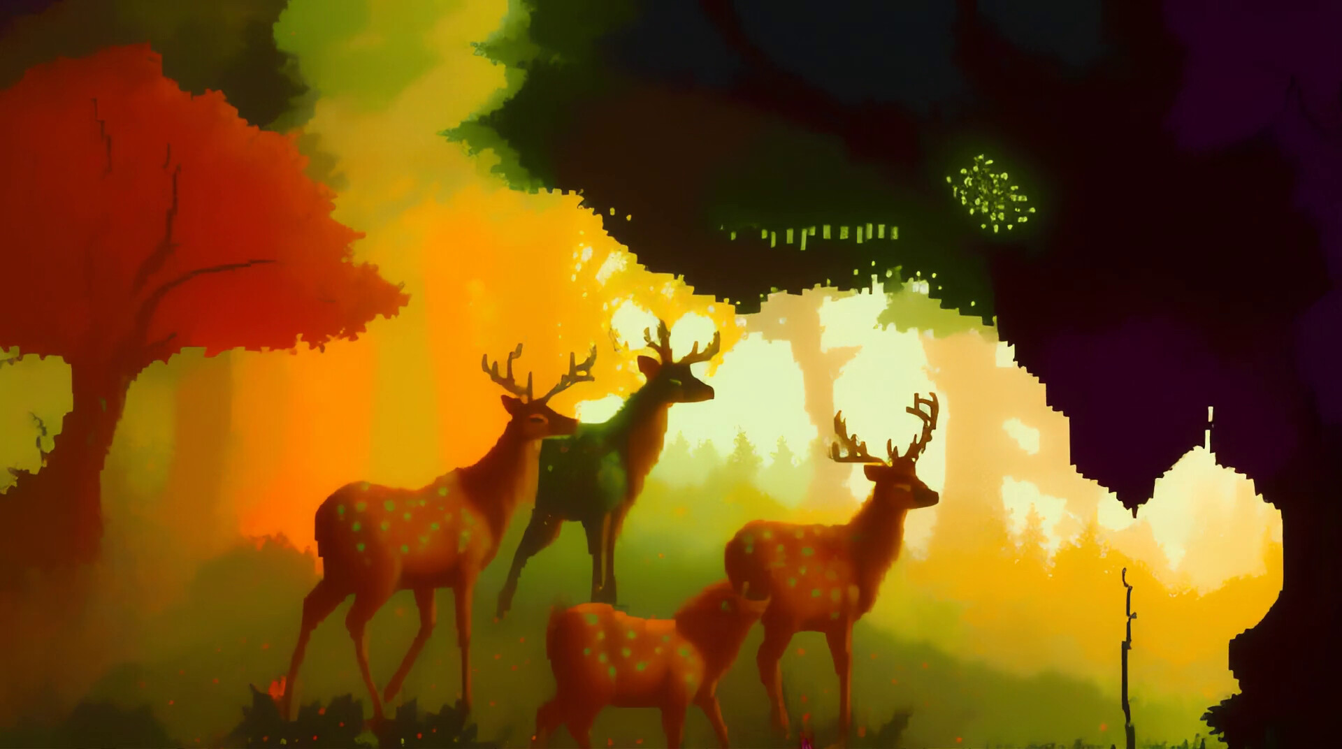 AI-VJ - Magic Forest Visuals screenshot 6