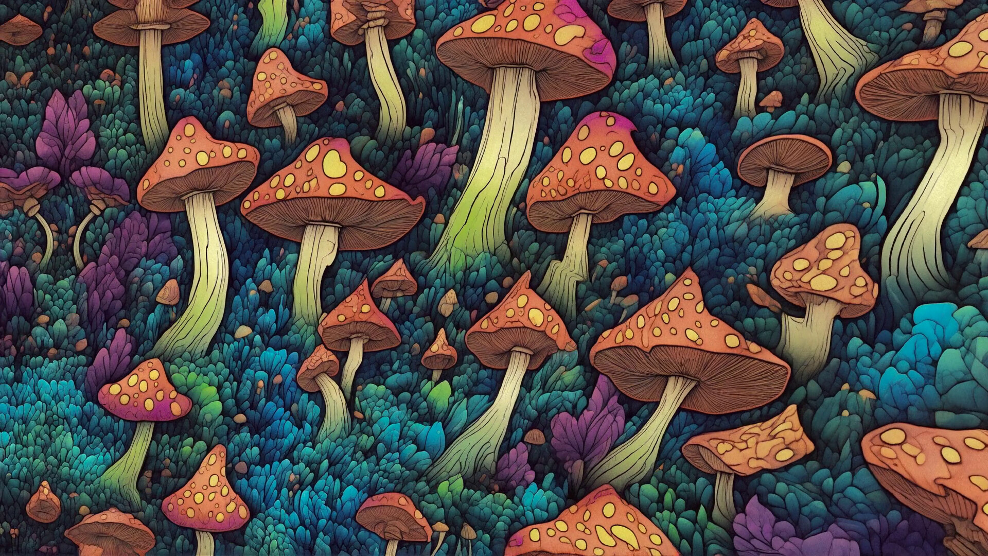 AI-VJ - Magic Forest Visuals screenshot 15