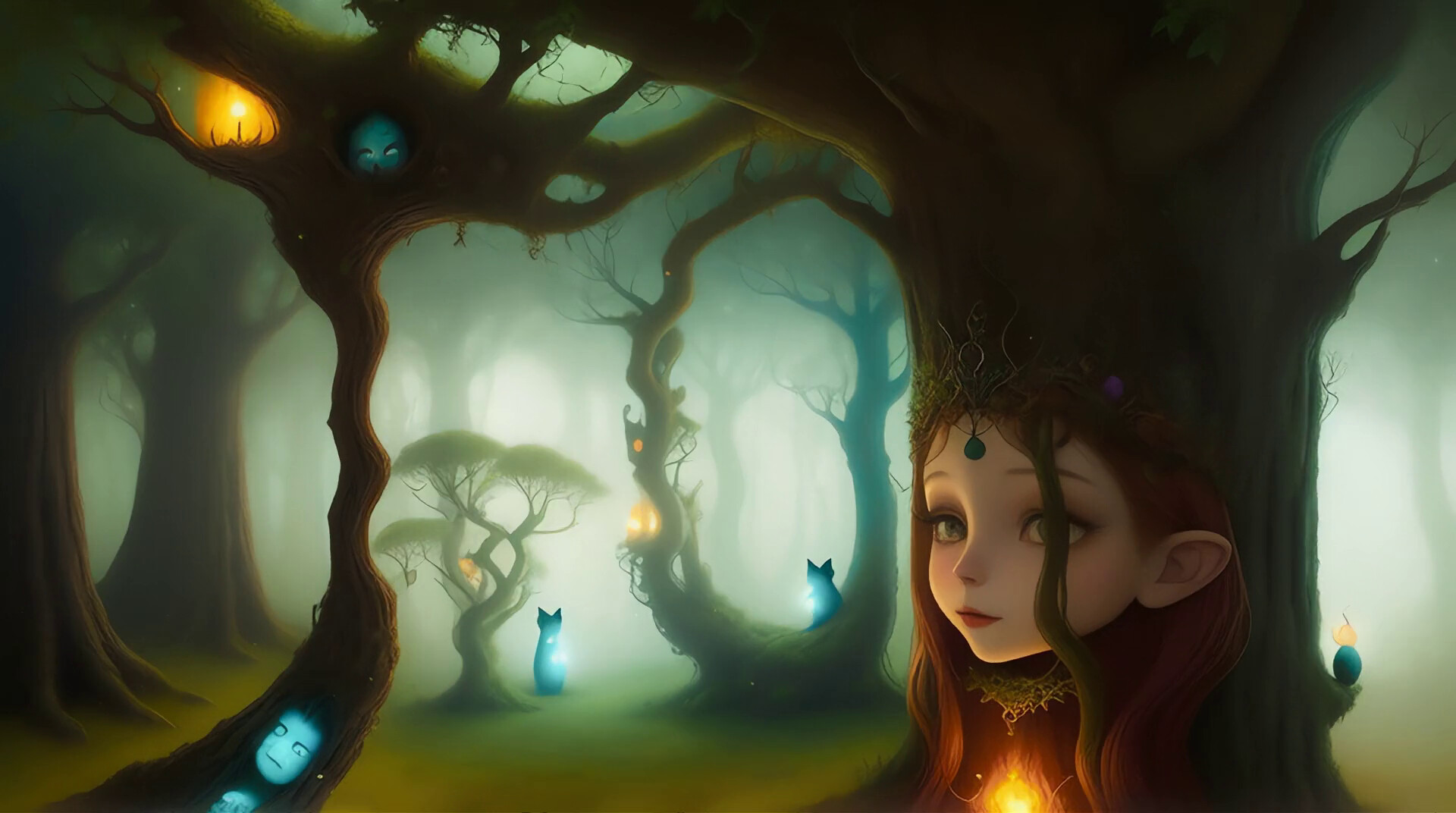 AI-VJ - Magic Forest Visuals screenshot 7