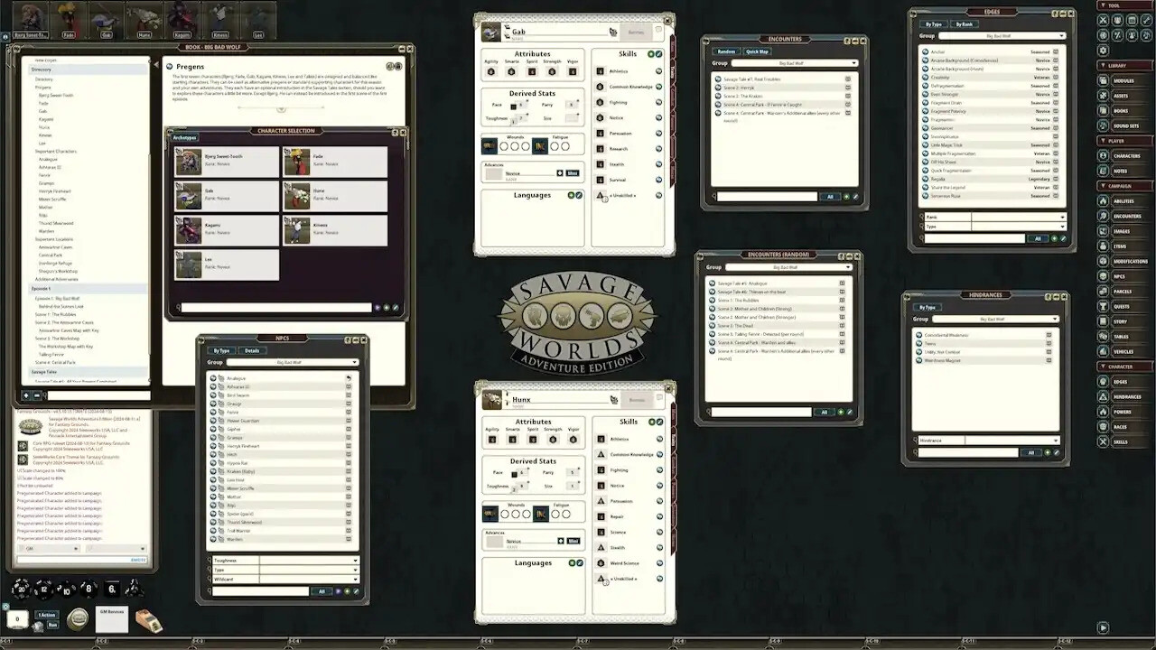 Fantasy Grounds - Big Bad Wolf screenshot 5