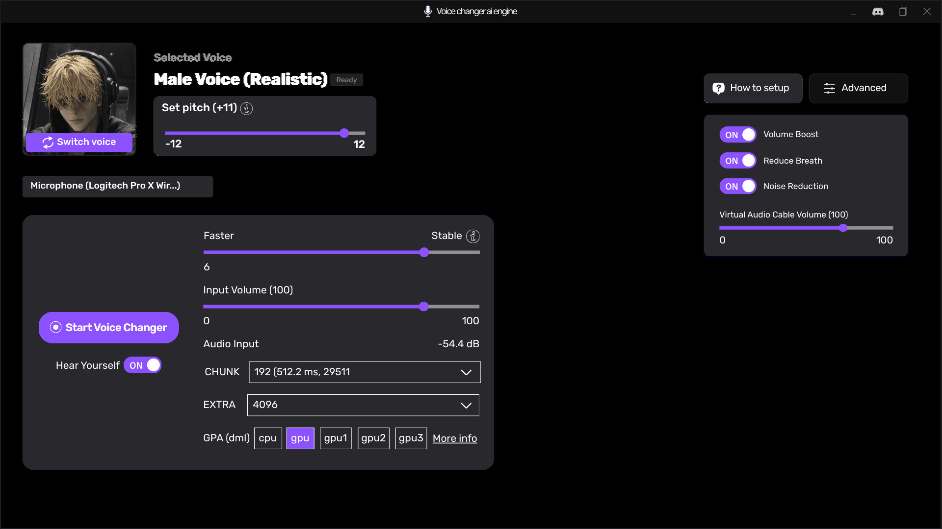 Voice Changer AI Engine screenshot 2