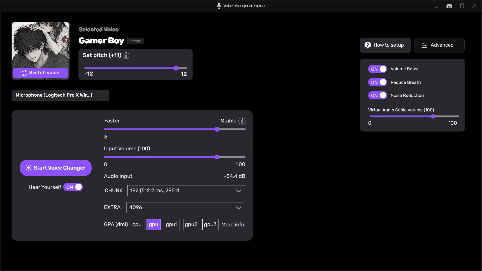 Voice Changer AI Engine screenshot 3