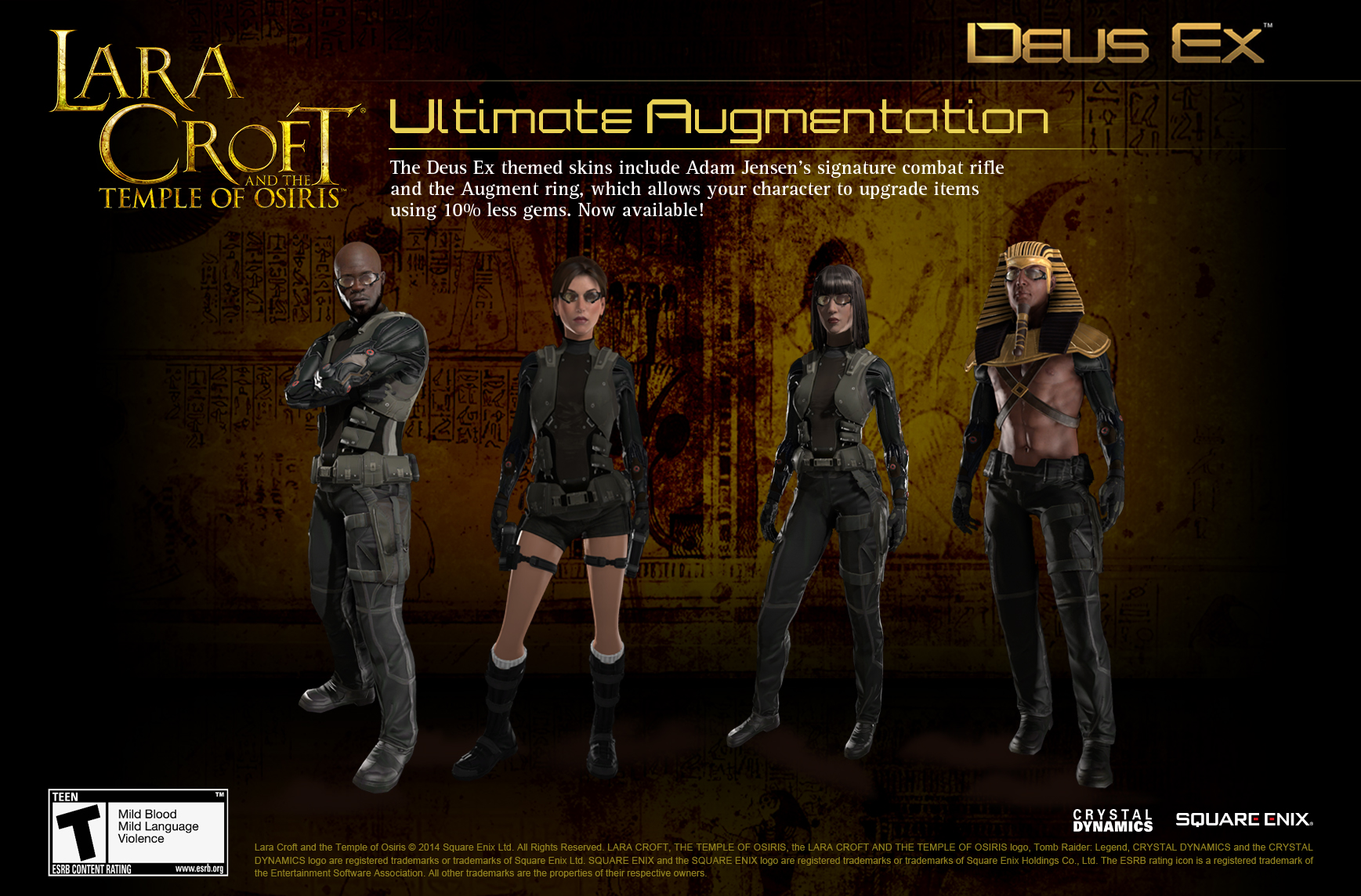 Lara Croft and the Temple of Osiris - Deus Ex Pack screenshot 1