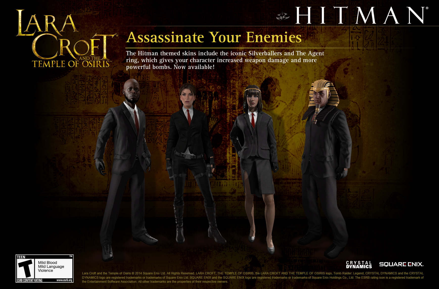 Lara Croft and the Temple of Osiris - Hitman Pack screenshot 1