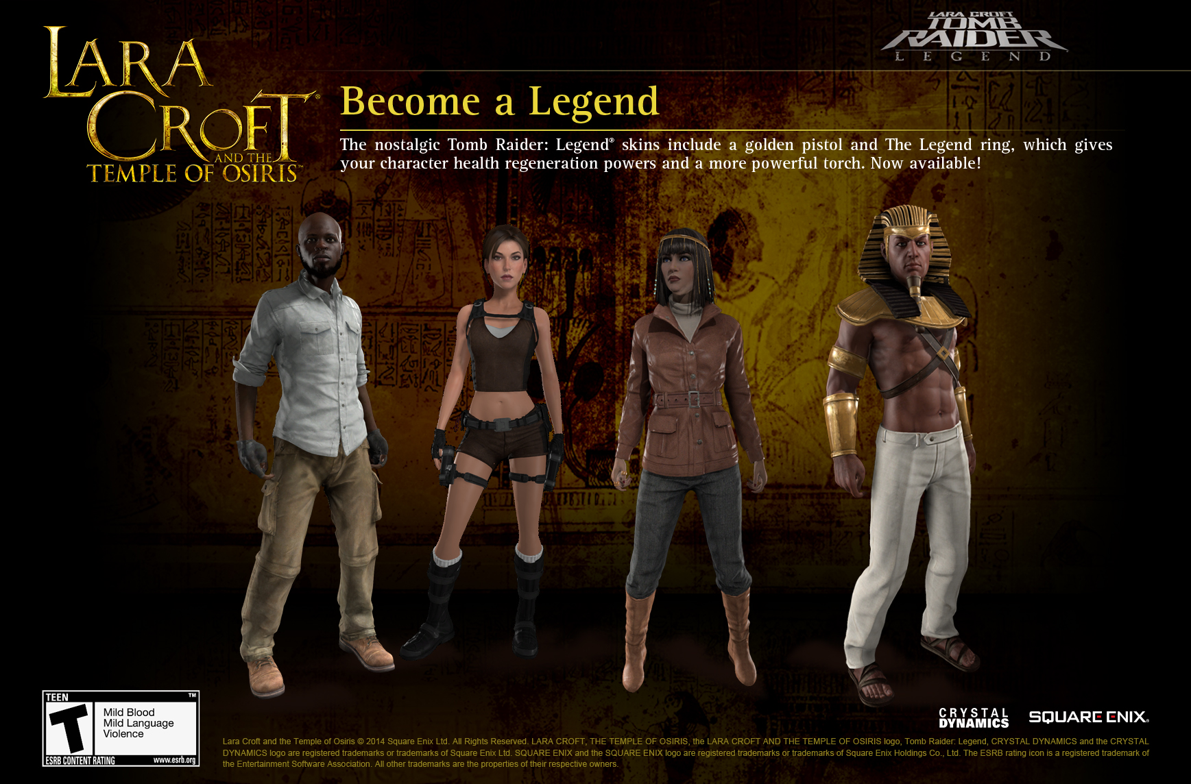 Lara Croft and the Temple of Osiris - Legend Pack screenshot 1