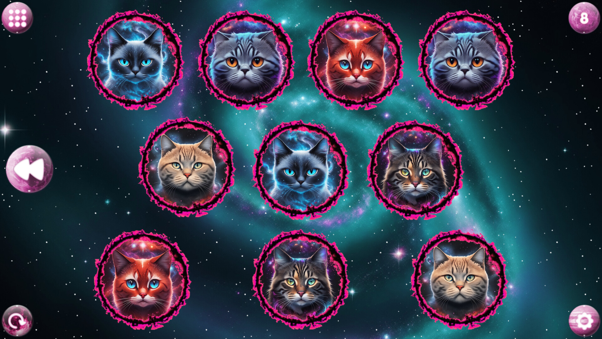 Space Memory: Cats screenshot 5
