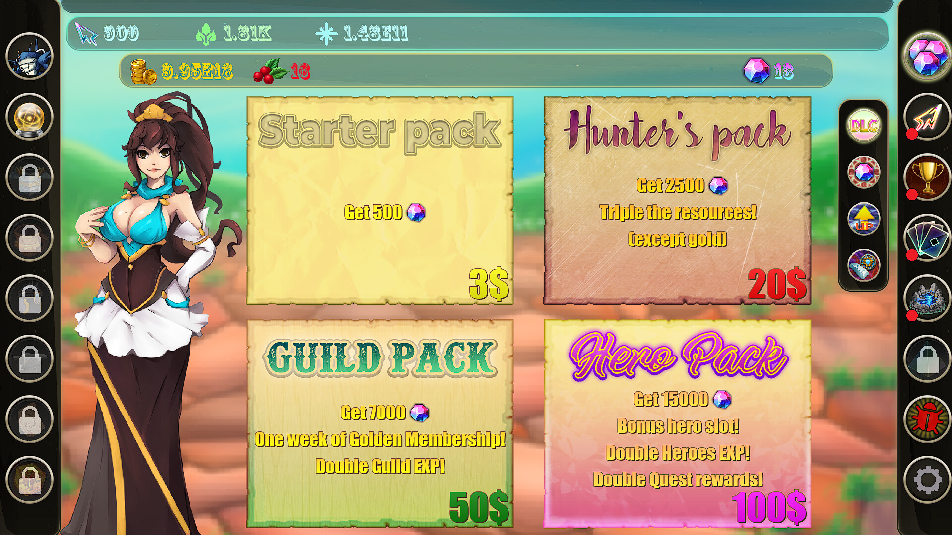 DPS IDLE 2 - Hunter's Pack screenshot 1