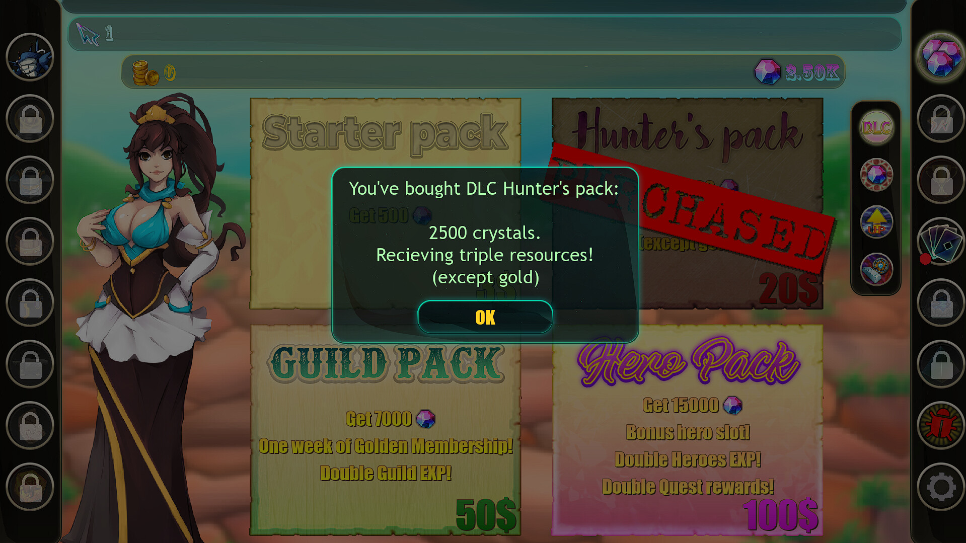 DPS IDLE 2 - Hunter's Pack screenshot 3
