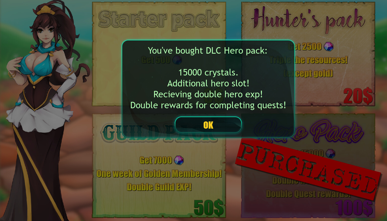 DPS IDLE 2 - Hero Pack screenshot 2