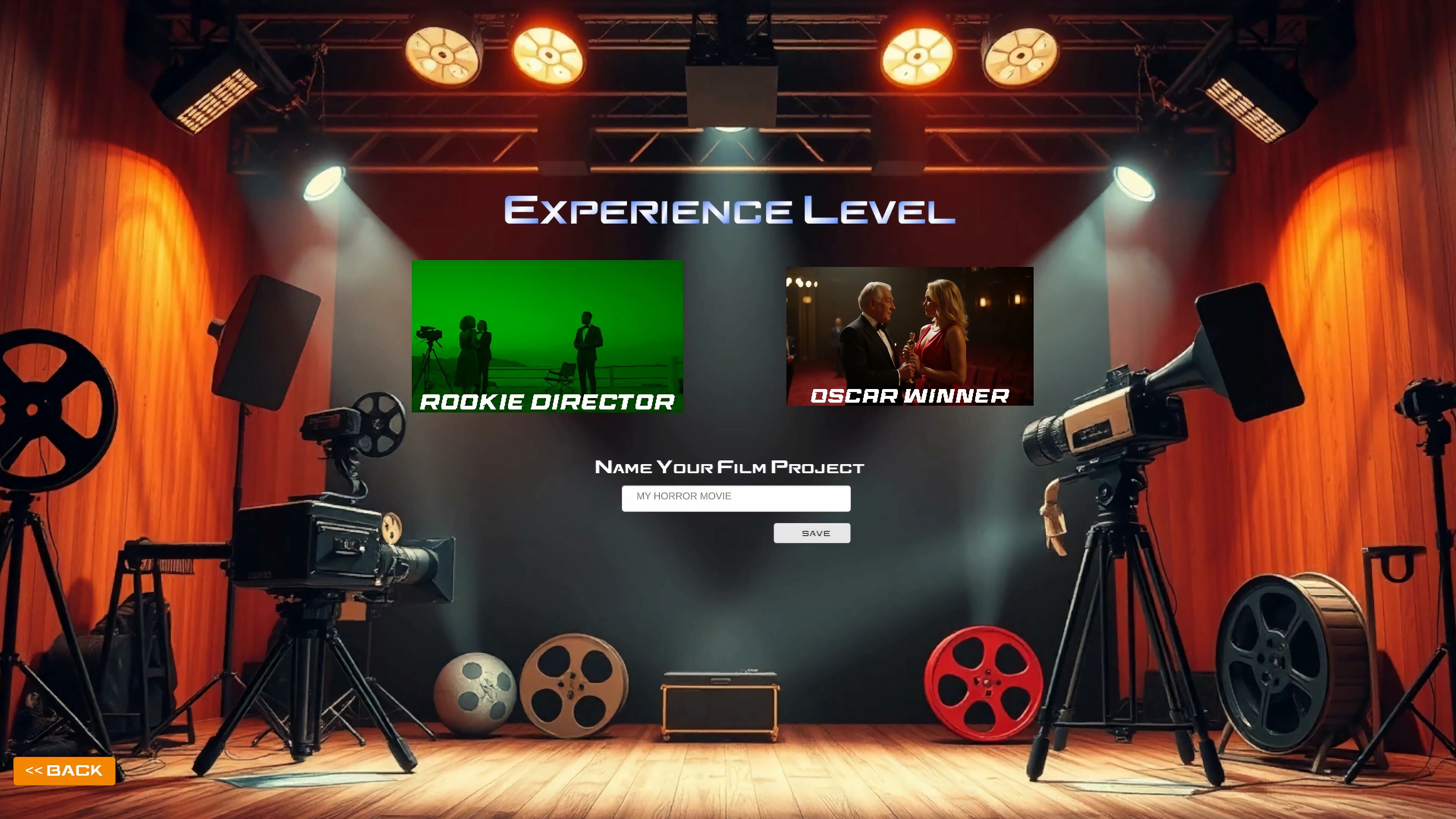 HOLLYWOOD DIRECTOR THE SIMULATION screenshot 1