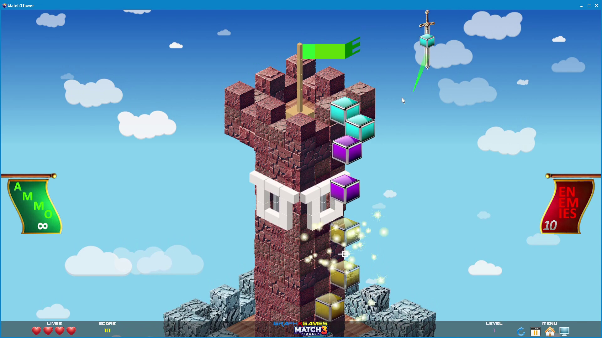 Match3Tower screenshot 3