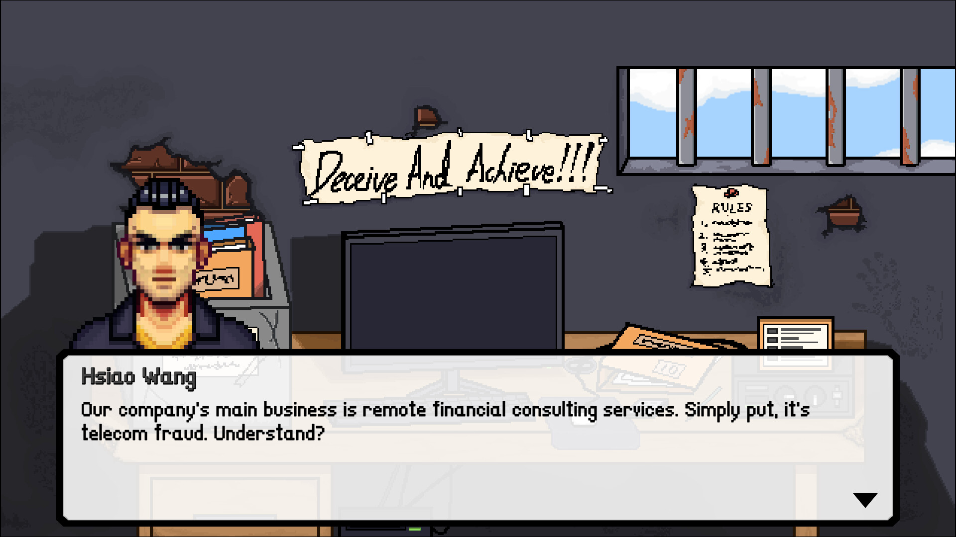 Fraudster screenshot 1
