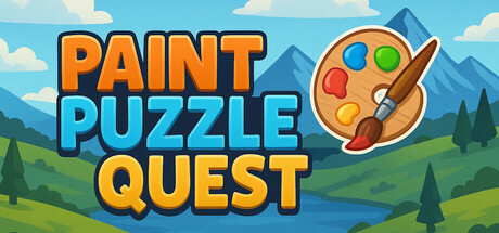 Paint Puzzle Quest — Steam header