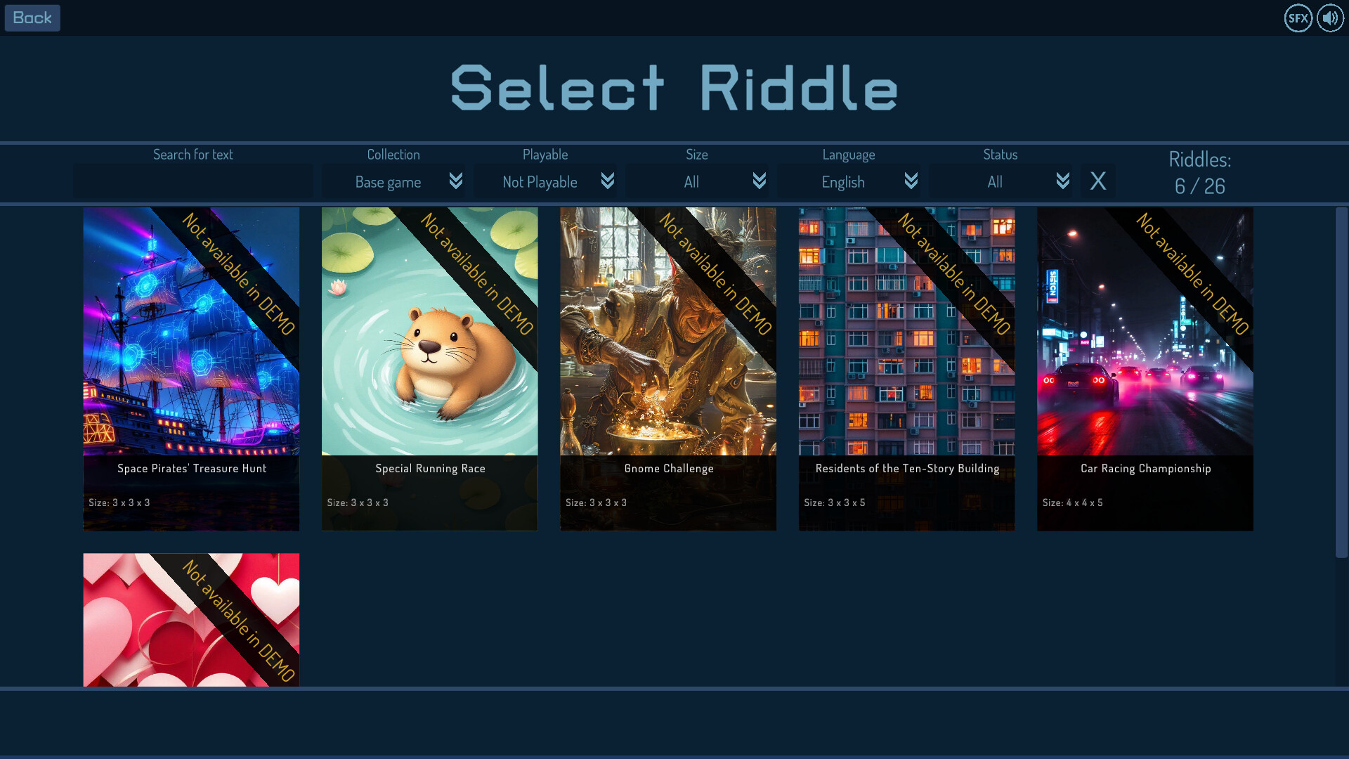 Logic Grid Puzzle Demo screenshot 12