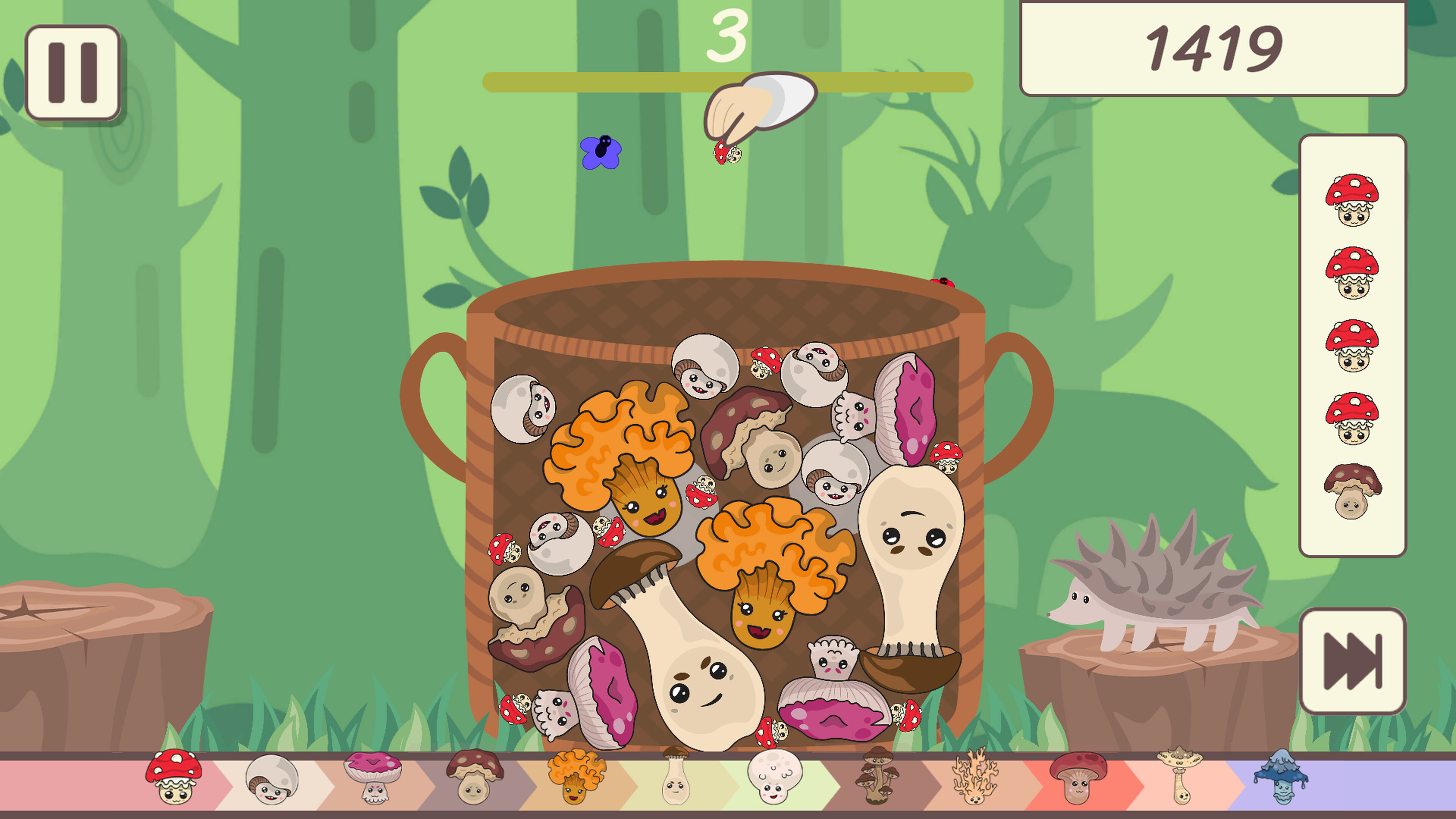 Small Mode - Mini Mushroom Mayhem screenshot 1