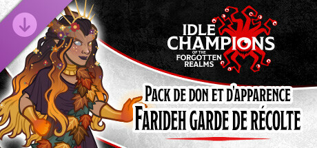 Pack de don et d'apparence Farideh garde de récolte