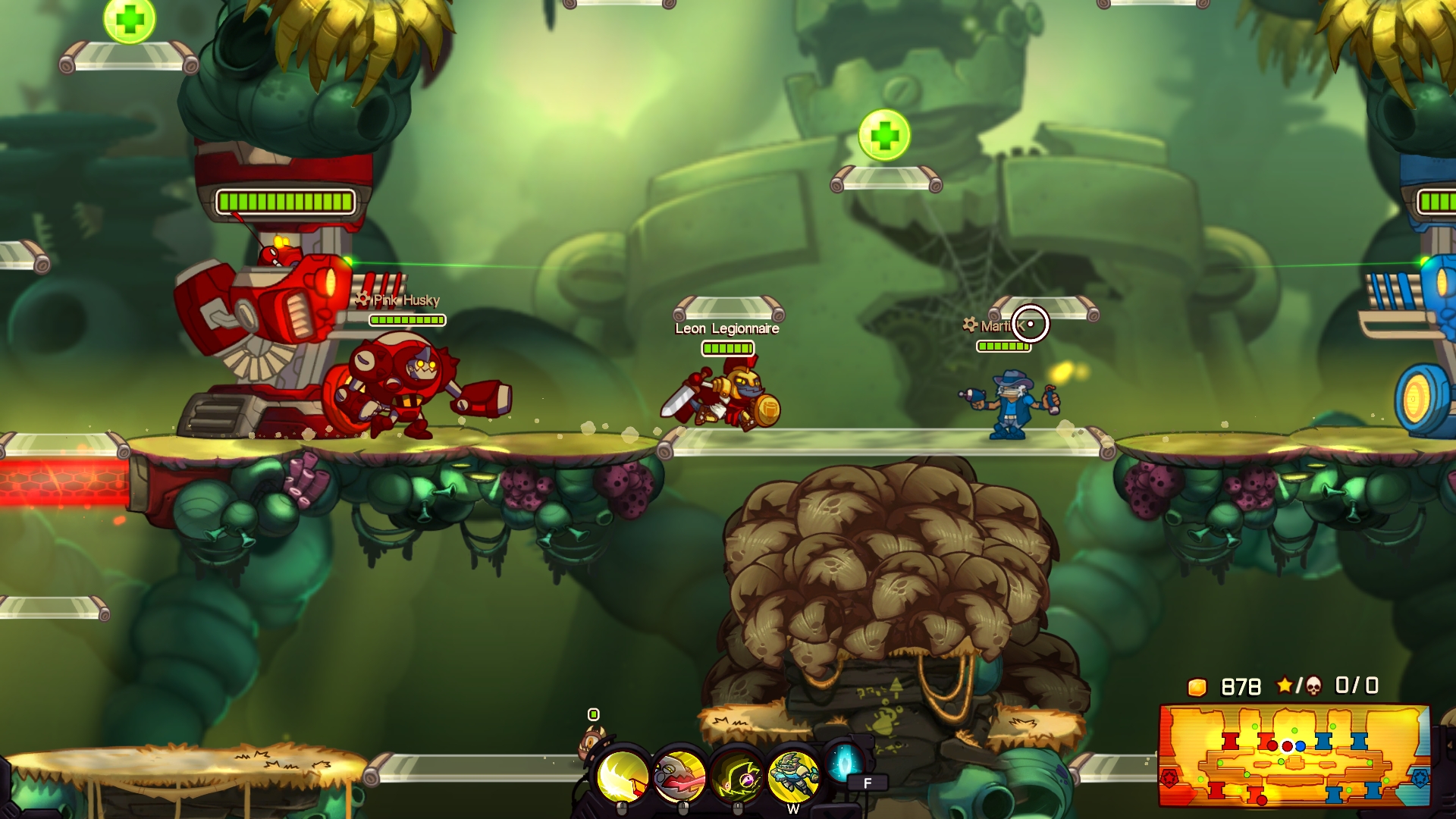 Awesomenauts - Leon Legionnaire screenshot 2