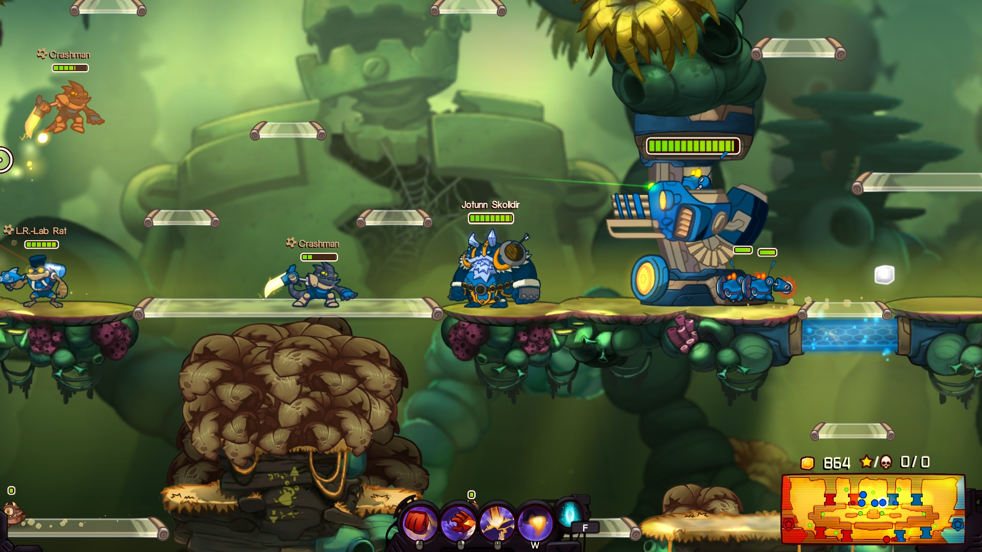 Awesomenauts - Jotunn Skølldir screenshot 2