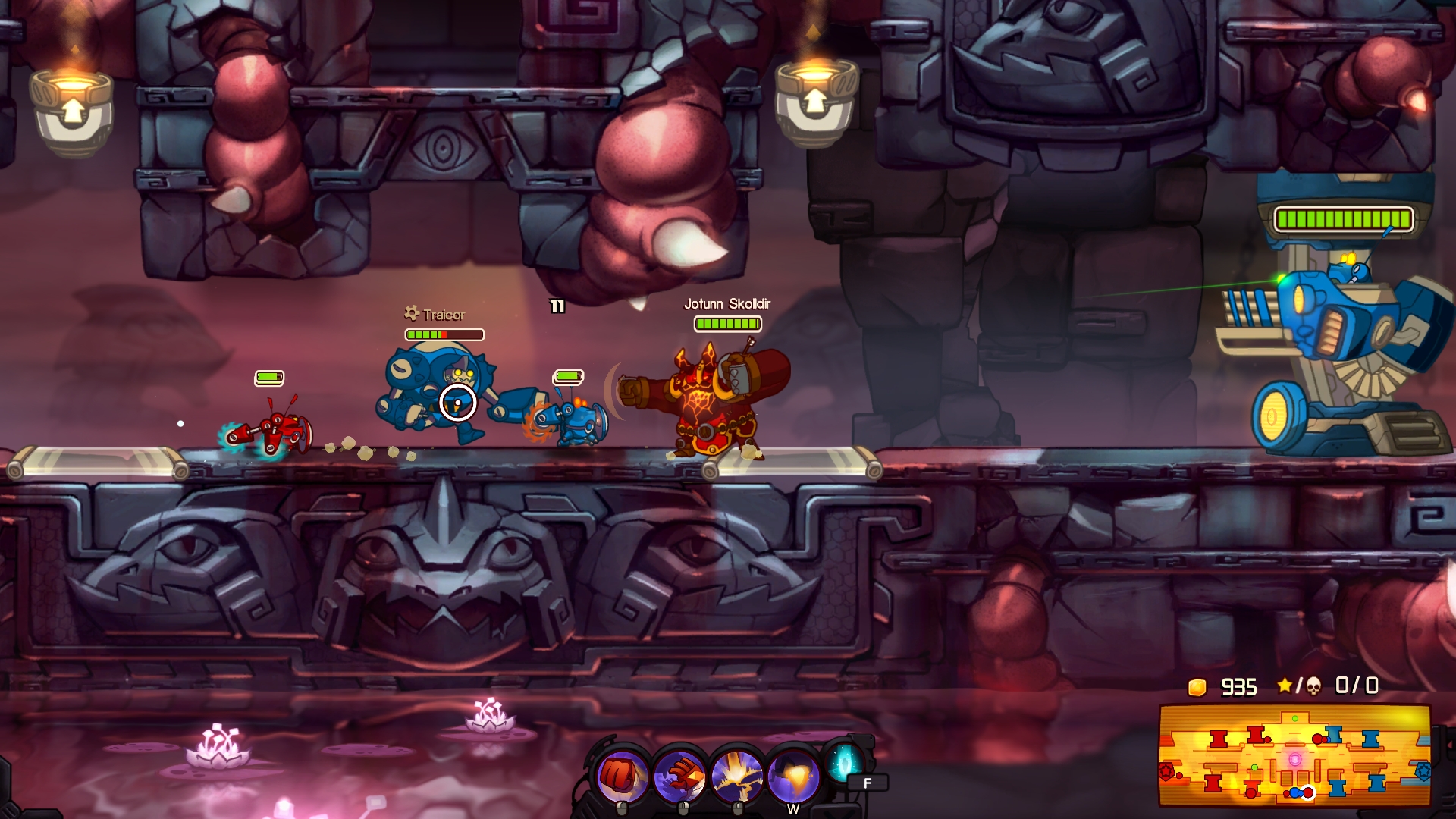 Awesomenauts - Jotunn Skølldir screenshot 6