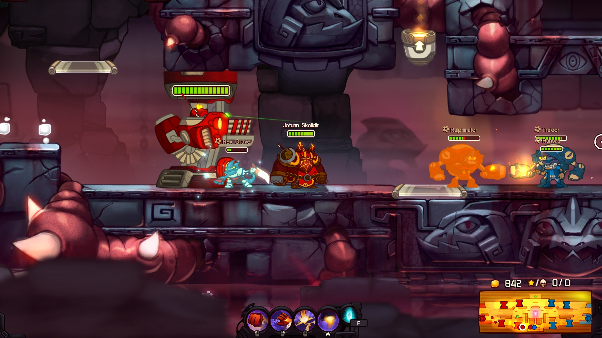 Awesomenauts - Jotunn Skølldir screenshot 3