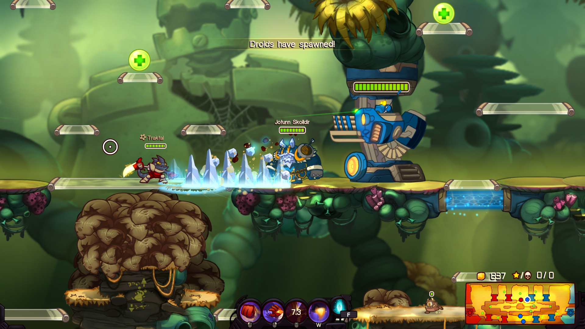 Awesomenauts - Jotunn Skølldir screenshot 4