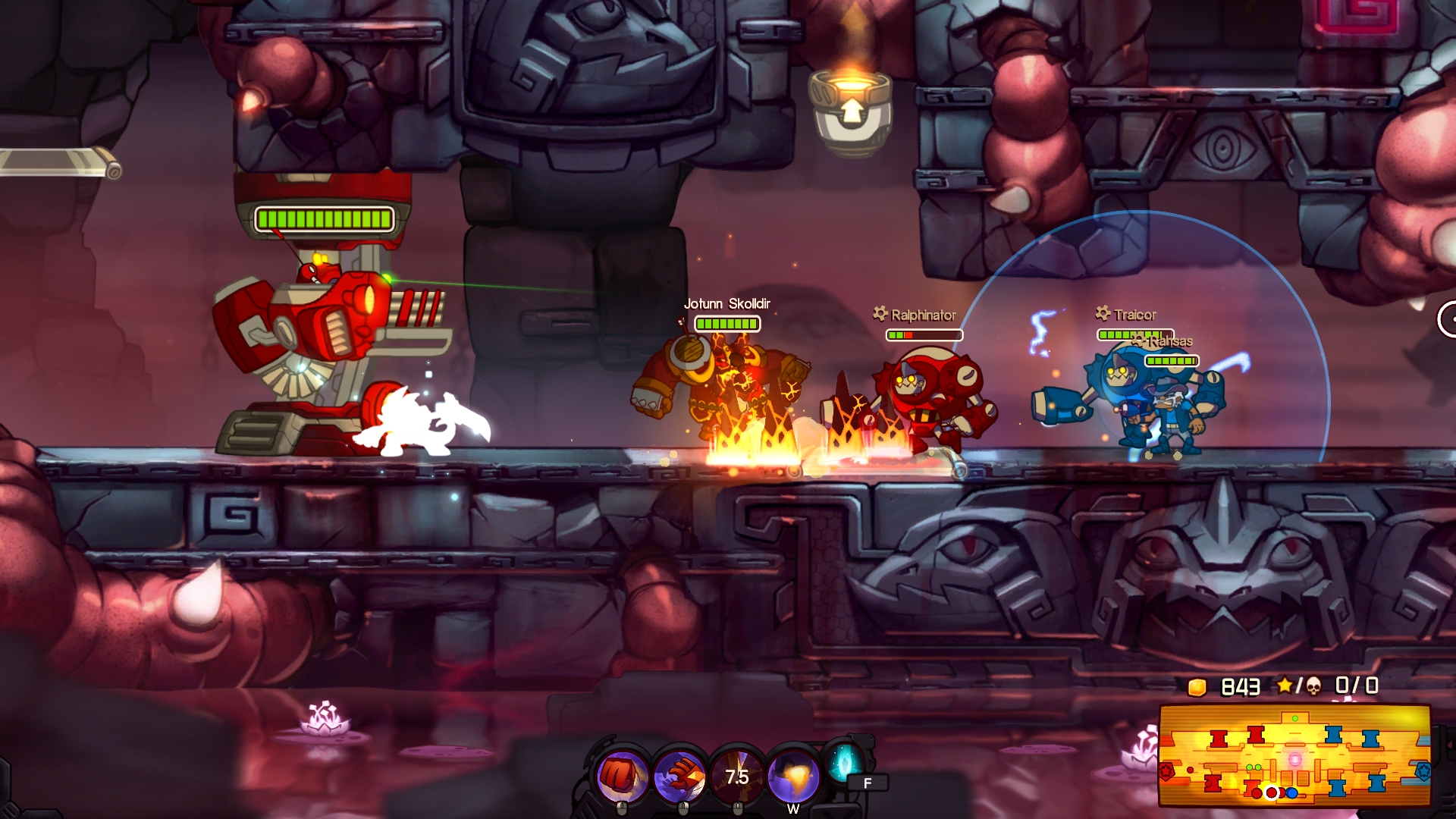 Awesomenauts - Jotunn Skølldir screenshot 5