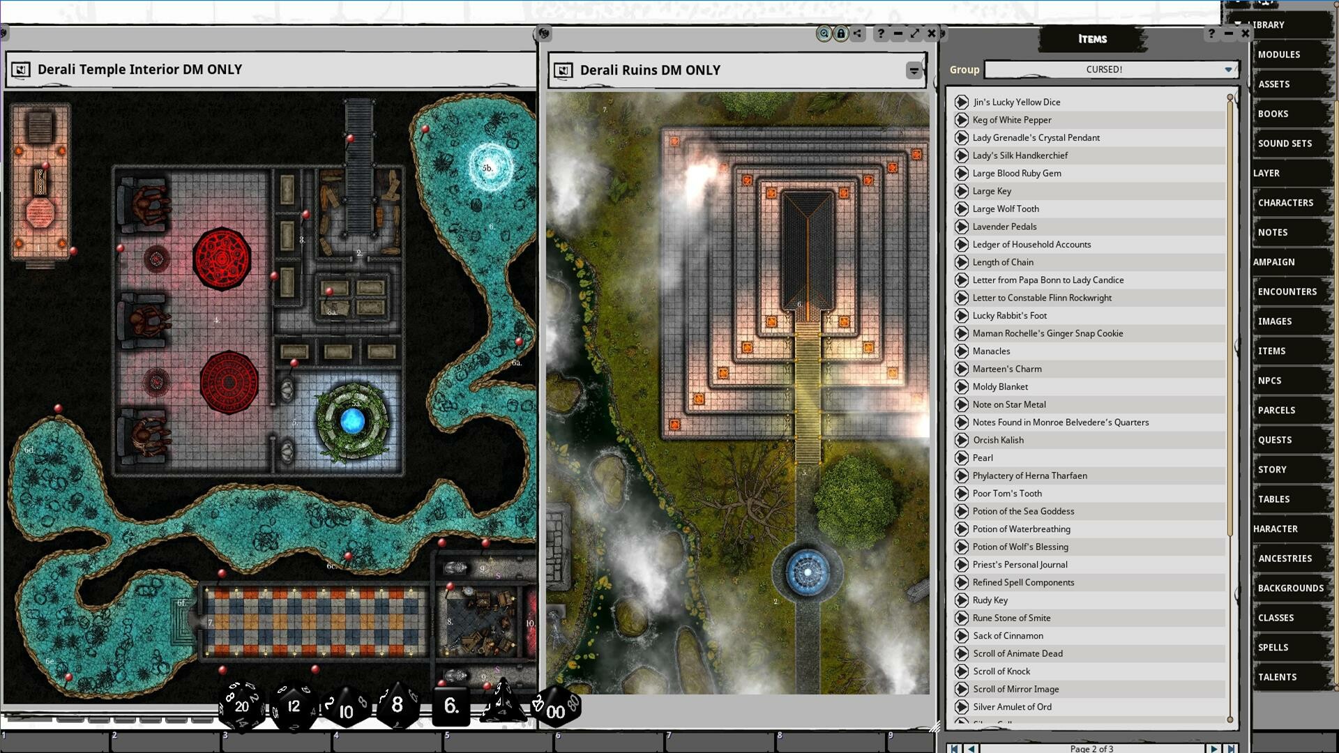 Fantasy Grounds - CURSED! screenshot 5