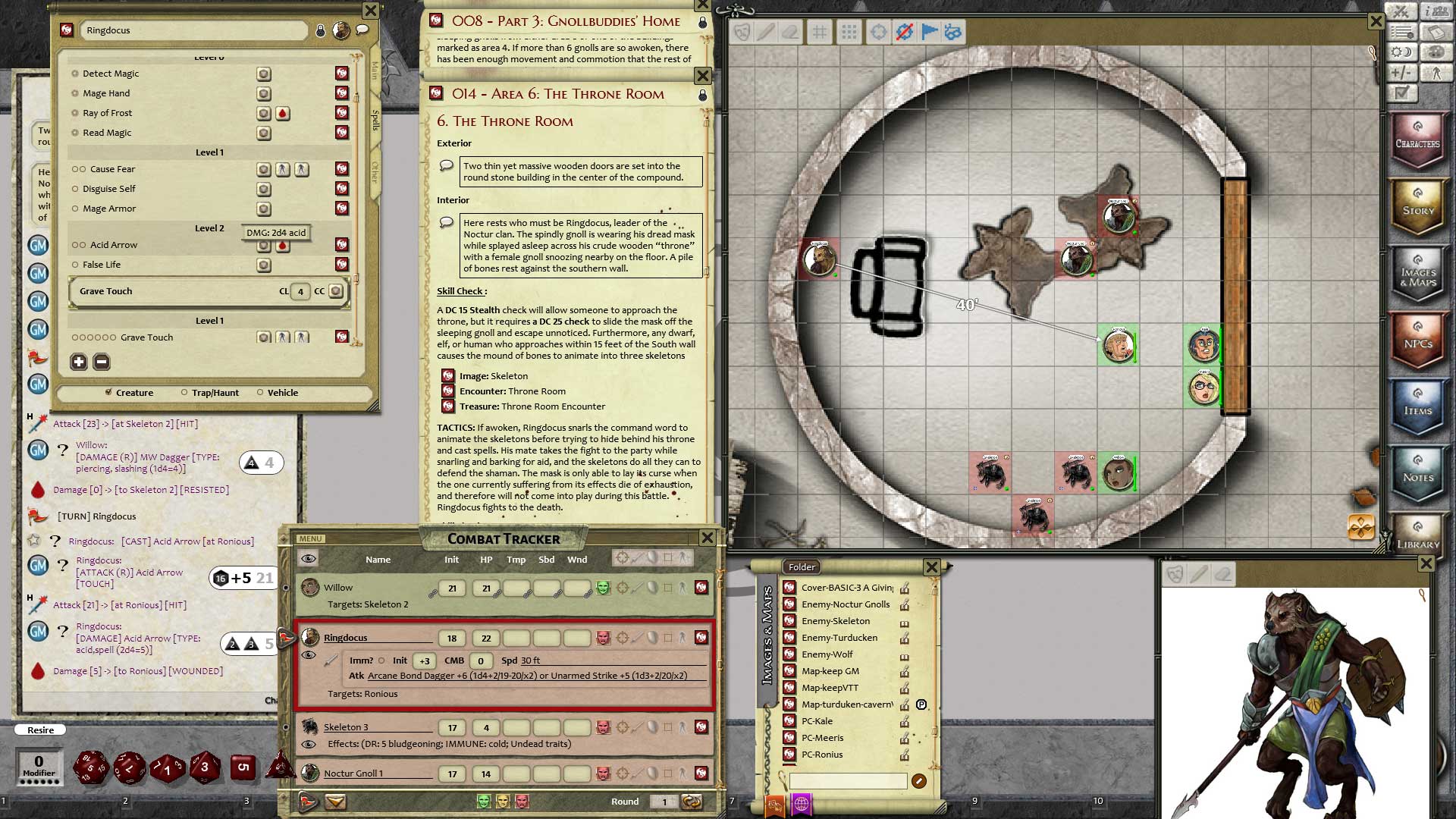 Fantasy Grounds - PFRPG: BASIC3 - A Giving Time screenshot 4