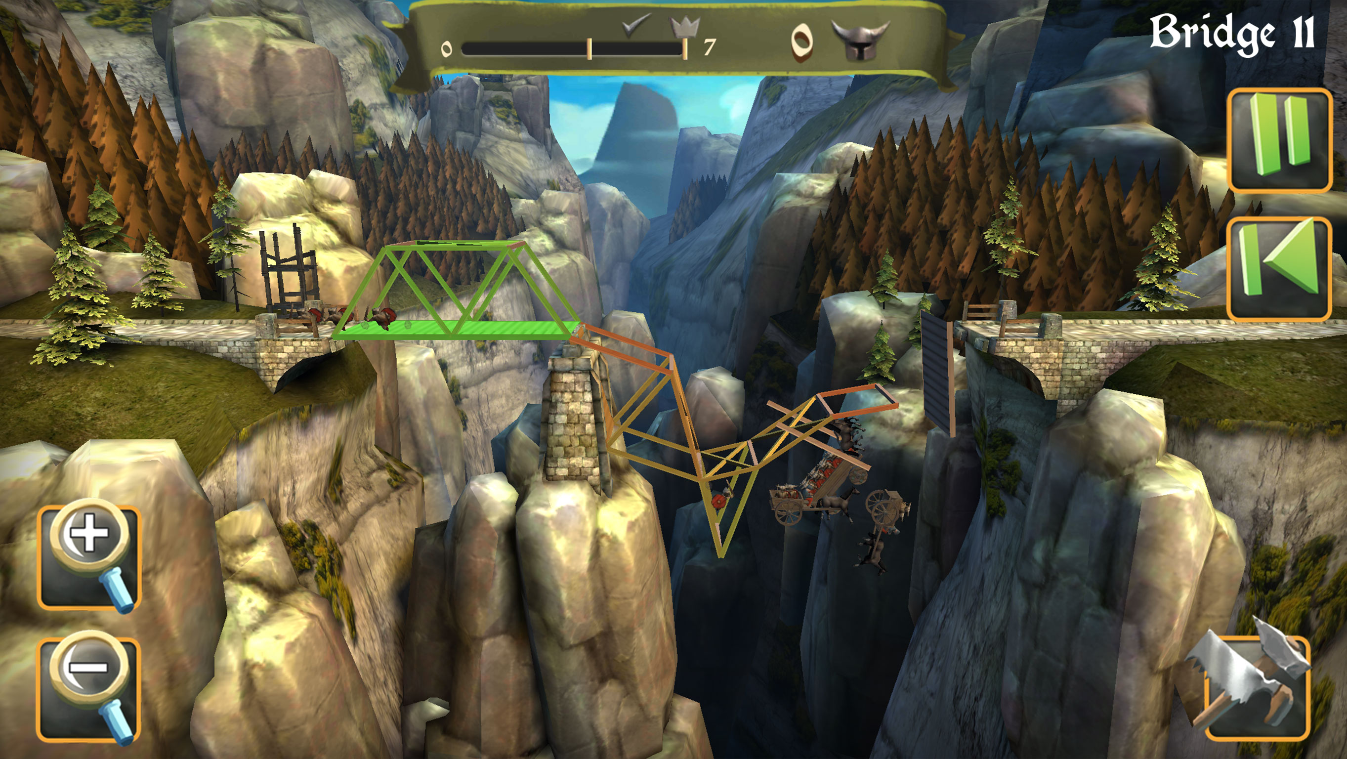 Bridge Constructor Medieval screenshot 5