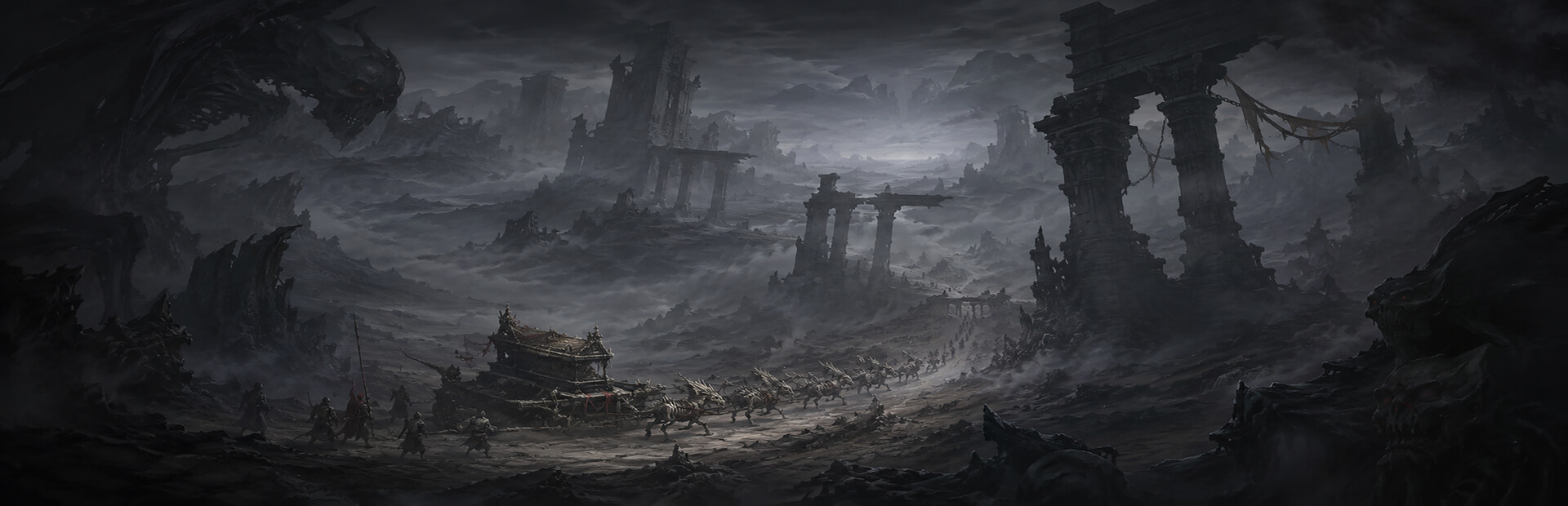 Dark Ruins: Nine Dragons Pulling the Coffin