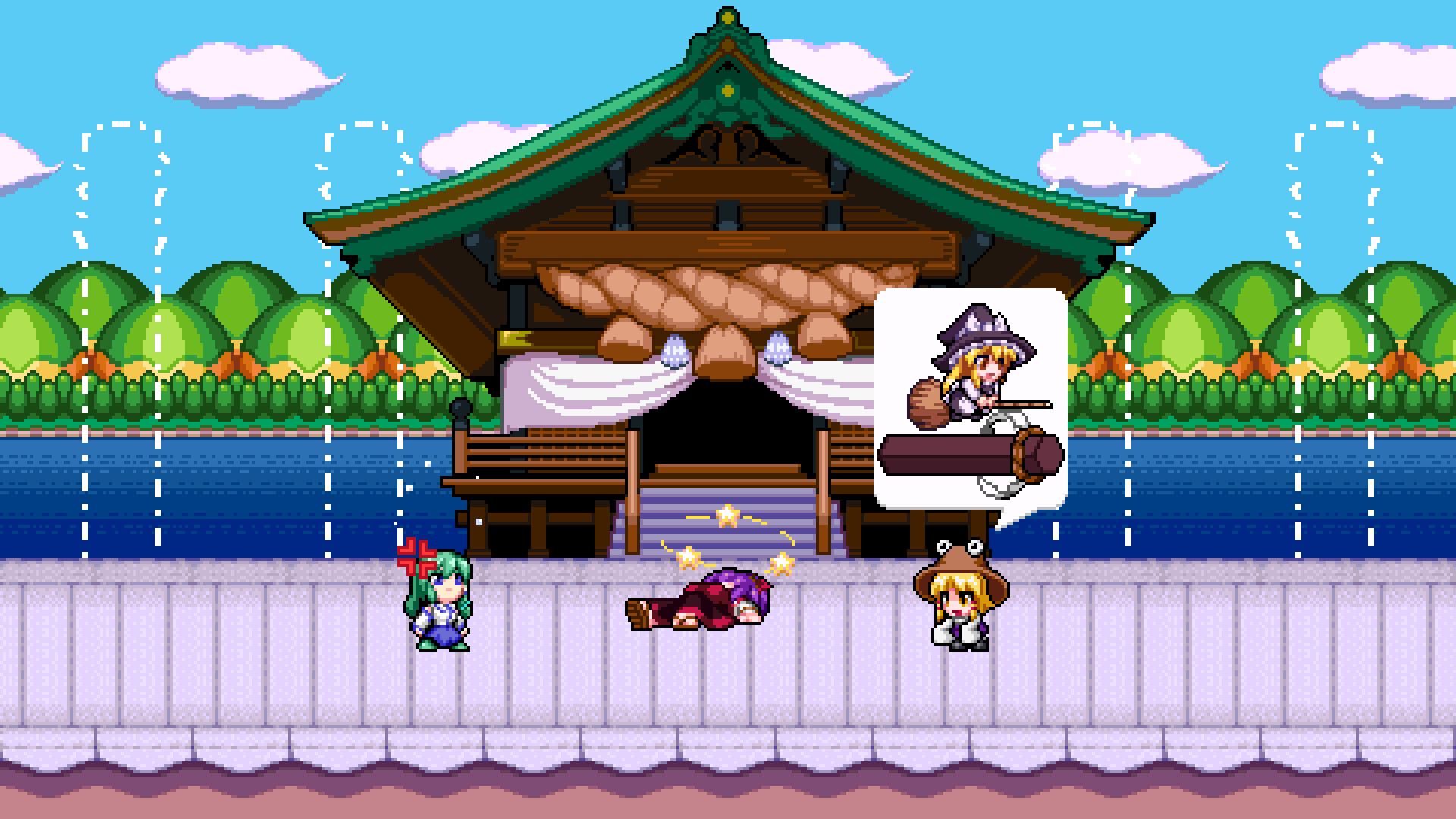 SANAEs Sylphid Breeze - PC Game Screenshot