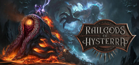 RailGods of Hysterra — Steam header