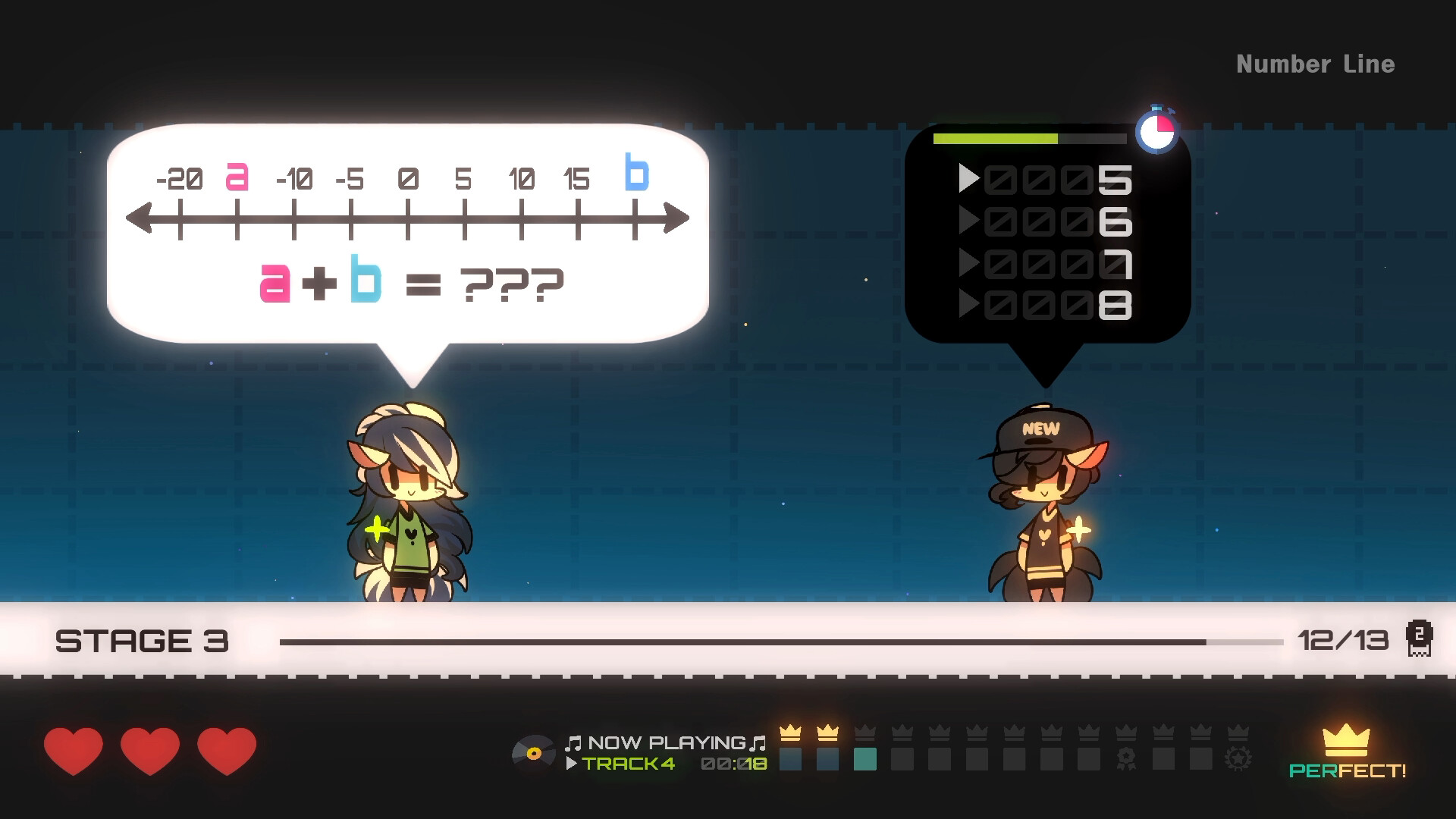 Mini Star Math: 3 Hearts screenshot 13
