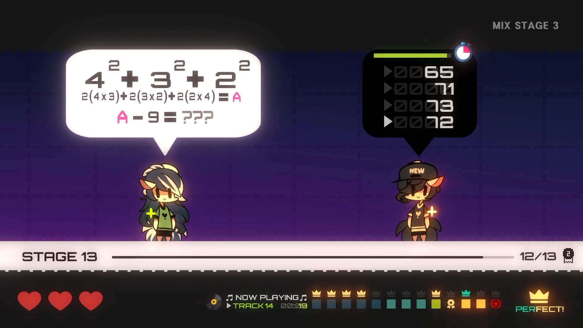 Mini Star Math: 3 Hearts screenshot 8